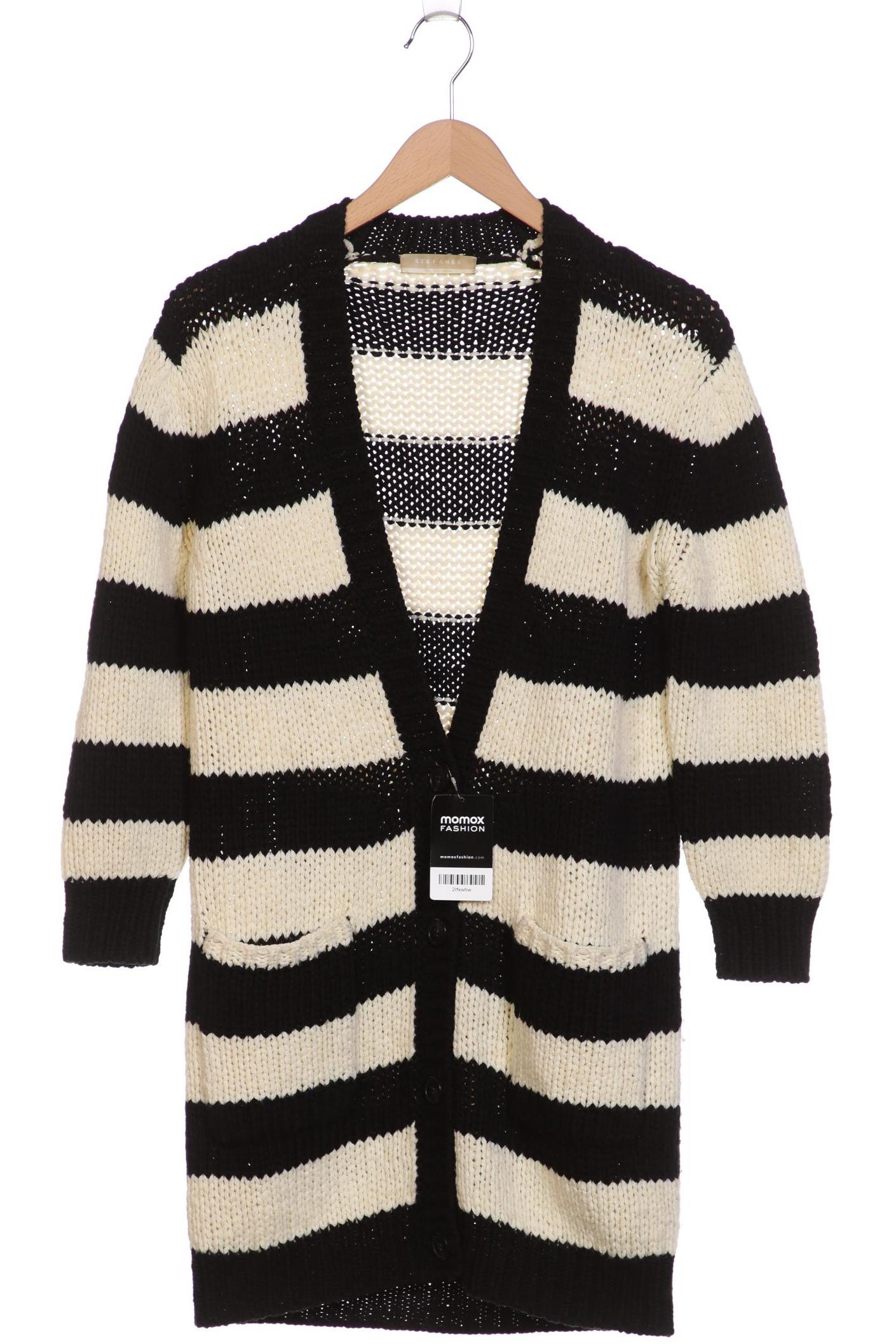 

Stefanel Damen Strickjacke, cremeweiß, Gr. 34