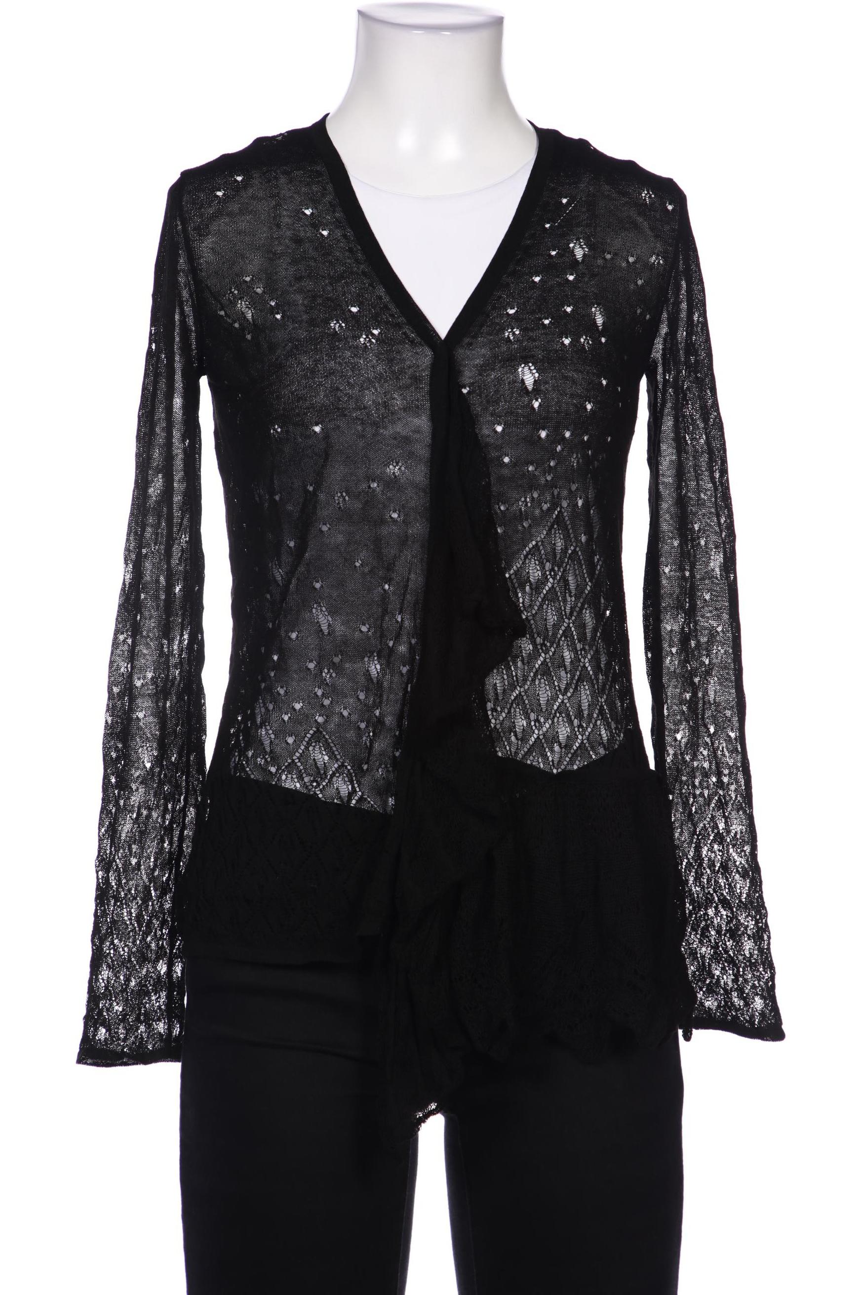 

Stefanel Damen Strickjacke, schwarz, Gr. 36