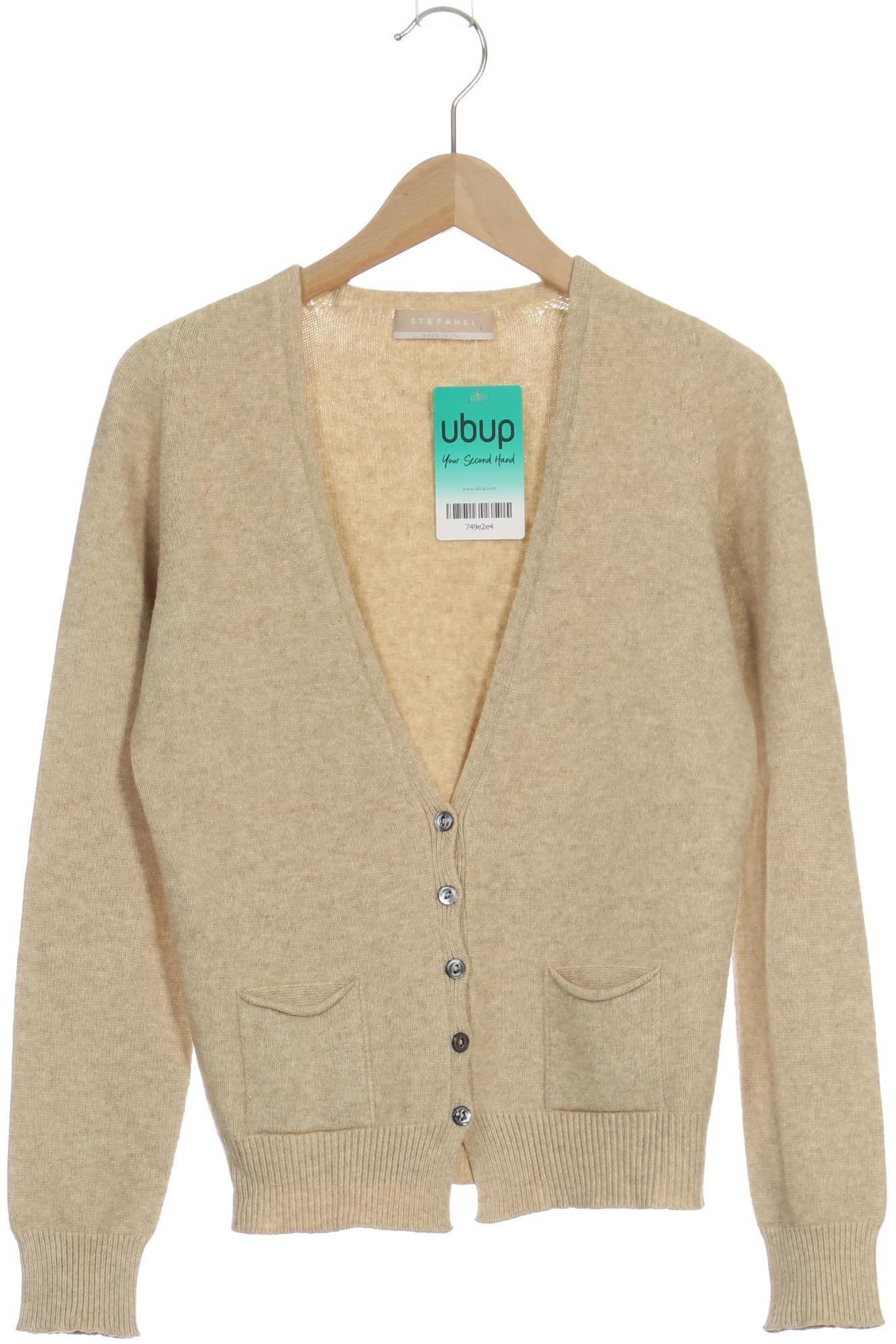 

Stefanel Damen Strickjacke, beige, Gr.