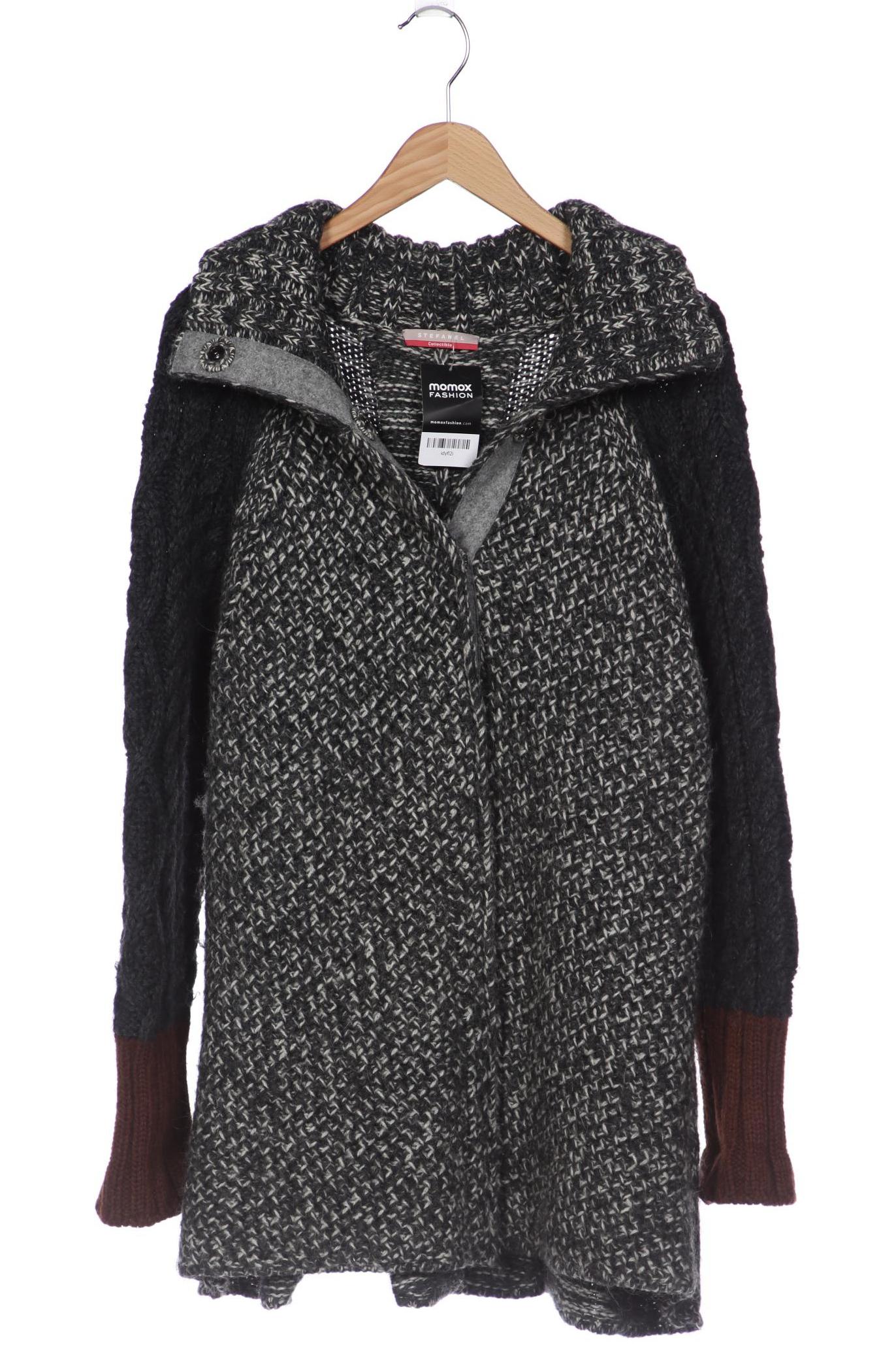 

Stefanel Damen Strickjacke, grau, Gr. 42