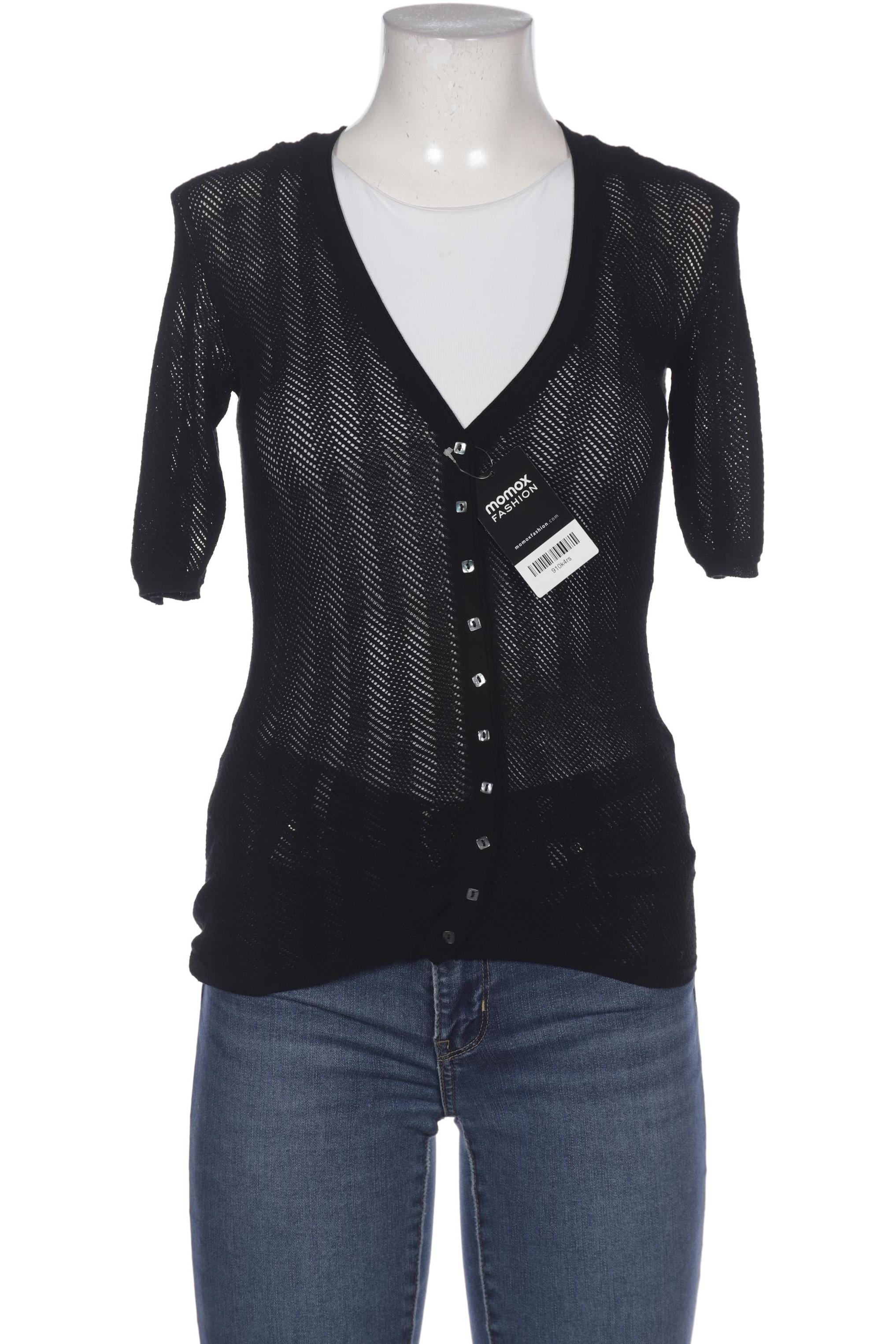

Stefanel Damen Strickjacke, schwarz, Gr. 42