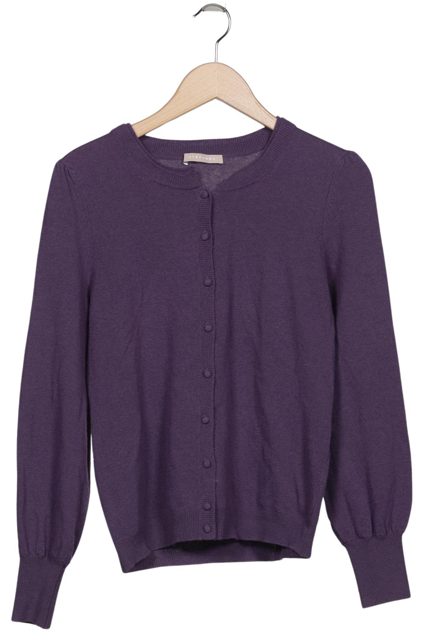 

Stefanel Damen Strickjacke, flieder, Gr. 36