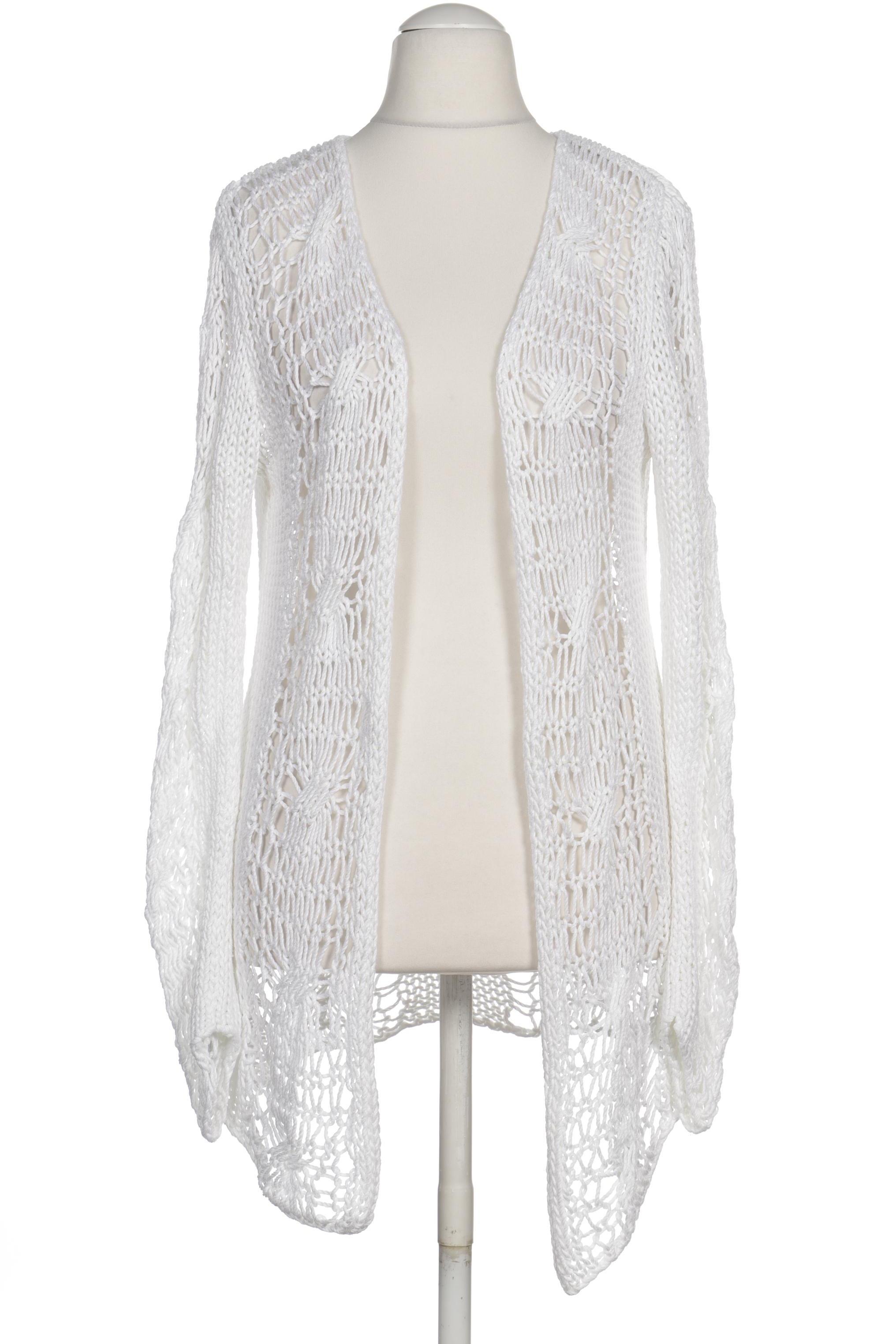 

Stefanel Damen Strickjacke, weiß, Gr. 38