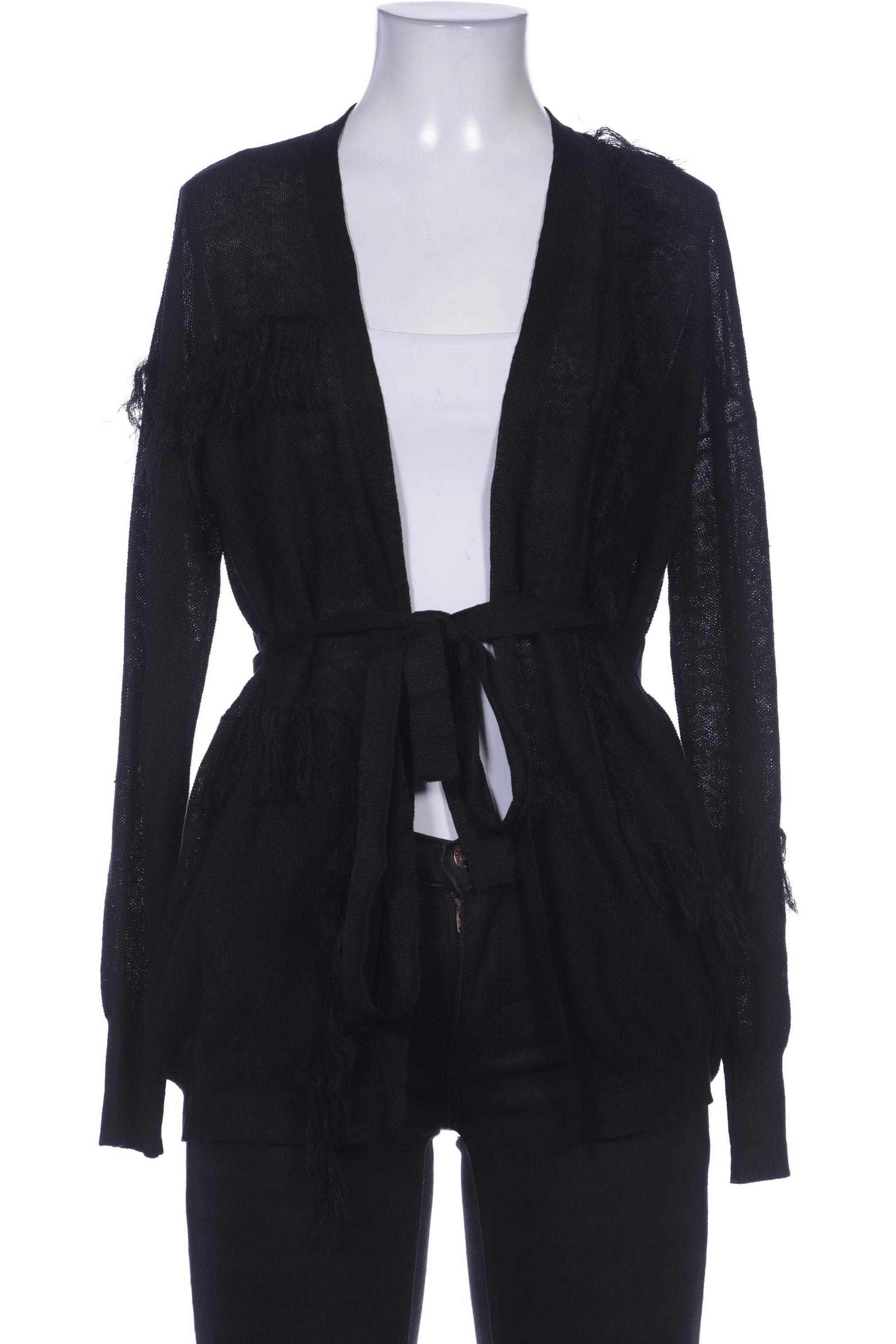 

Stefanel Damen Strickjacke, schwarz, Gr. 34