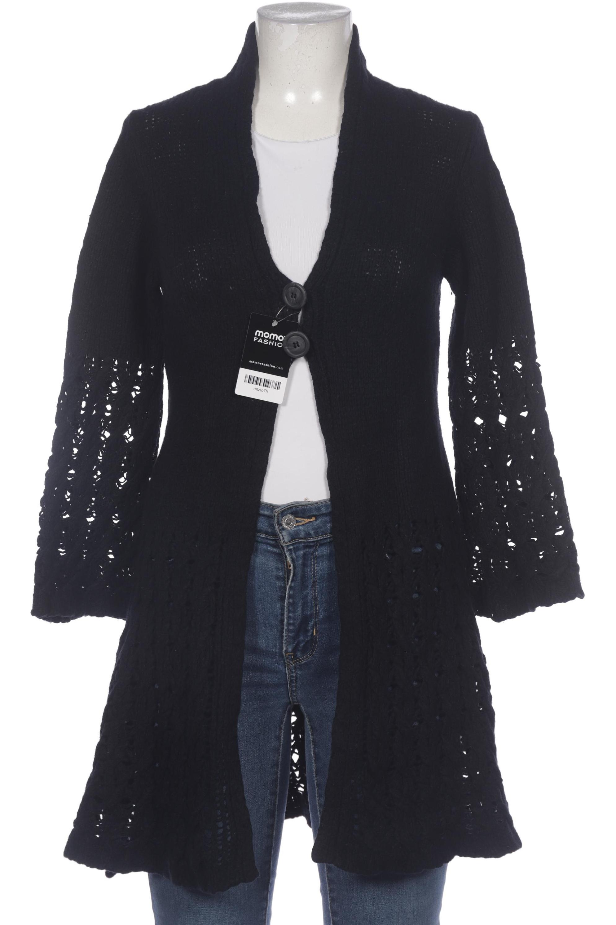 

Stefanel Damen Strickjacke, schwarz, Gr. 38