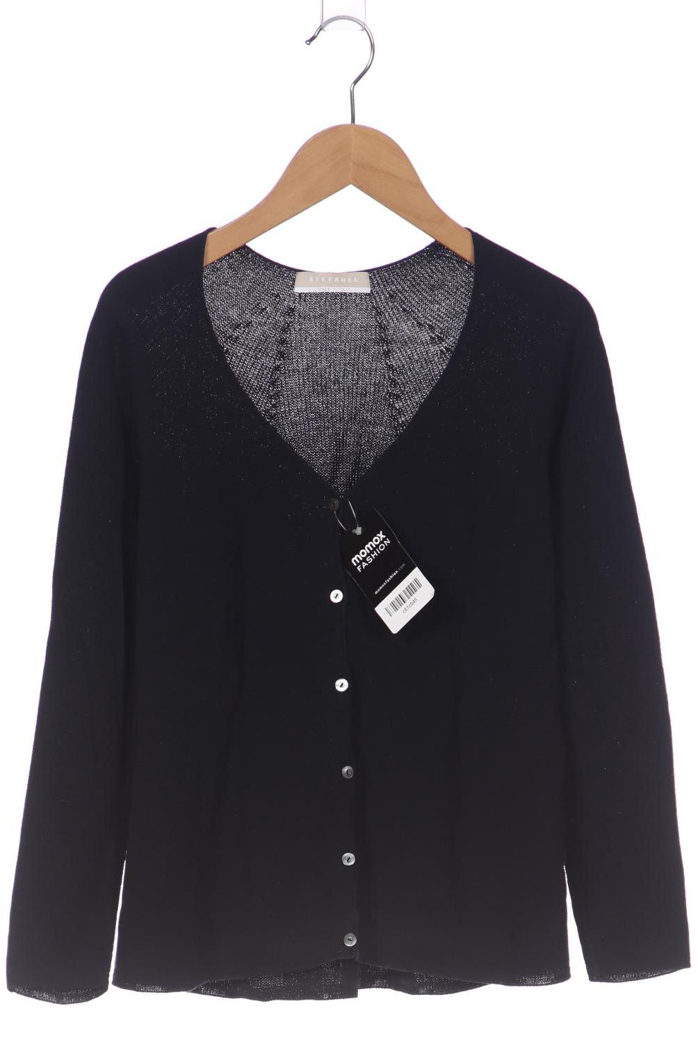 

Stefanel Damen Strickjacke, marineblau, Gr. 36