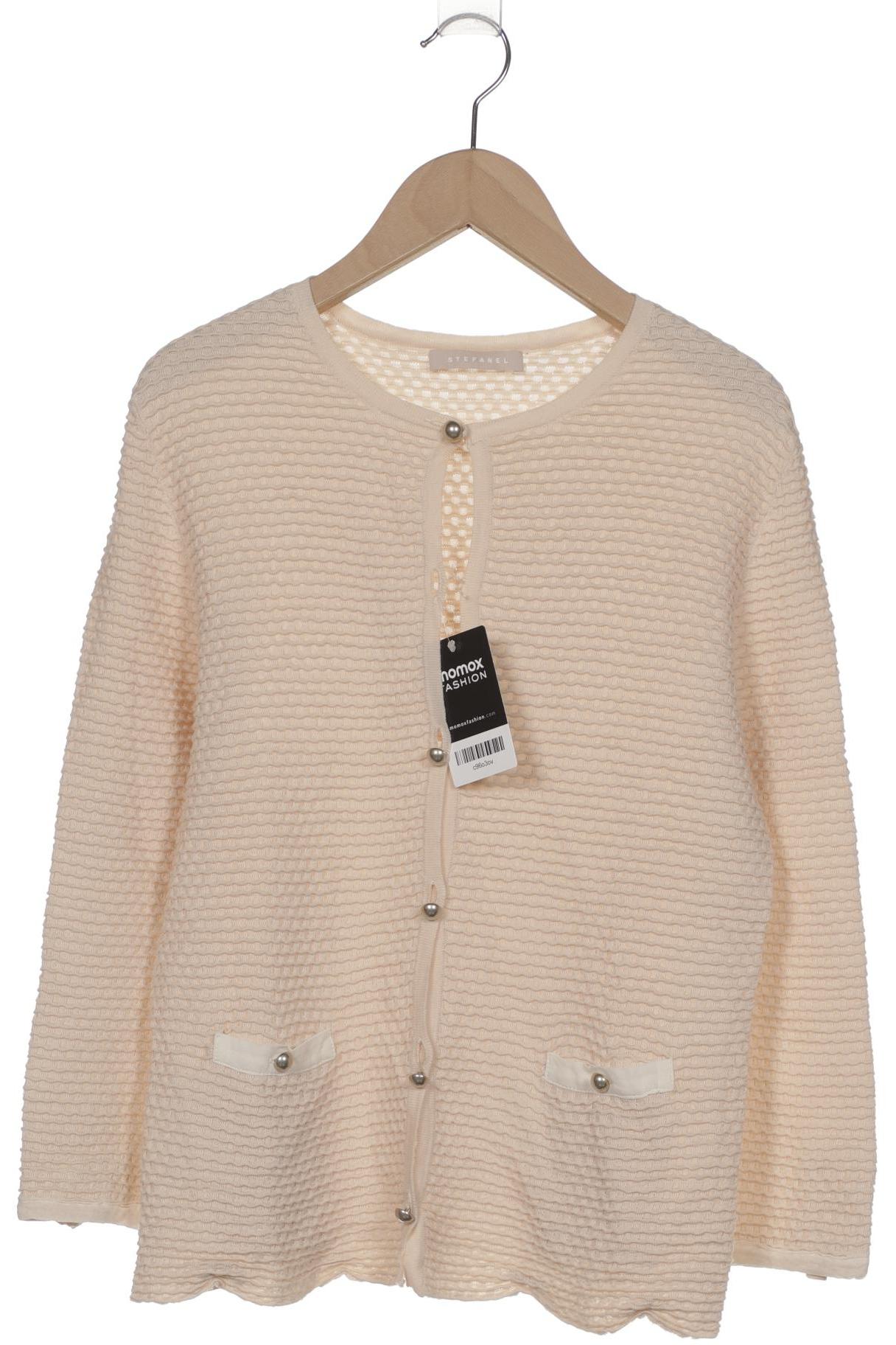 

Stefanel Damen Strickjacke, beige, Gr. 34