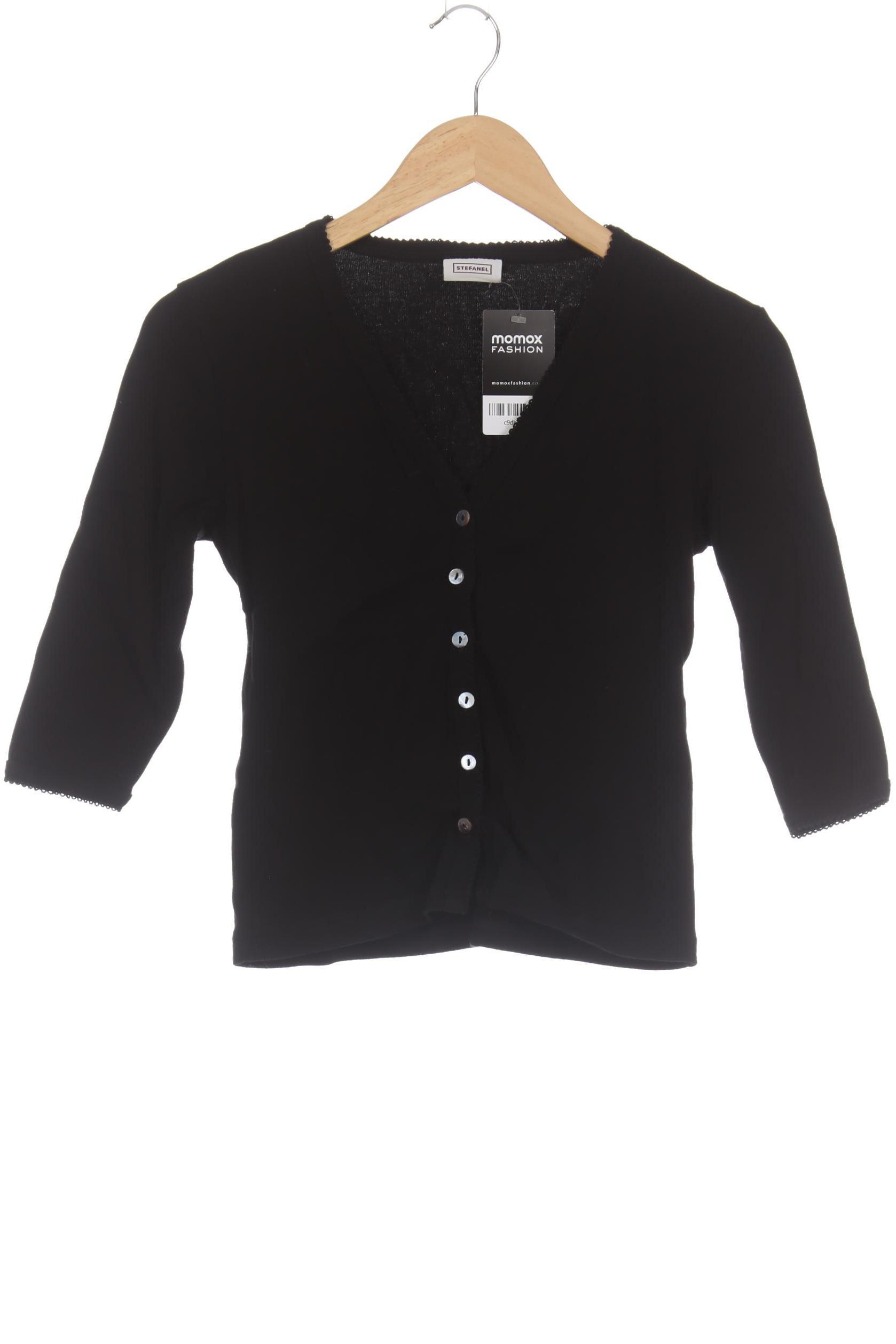 

Stefanel Damen Strickjacke, schwarz, Gr.