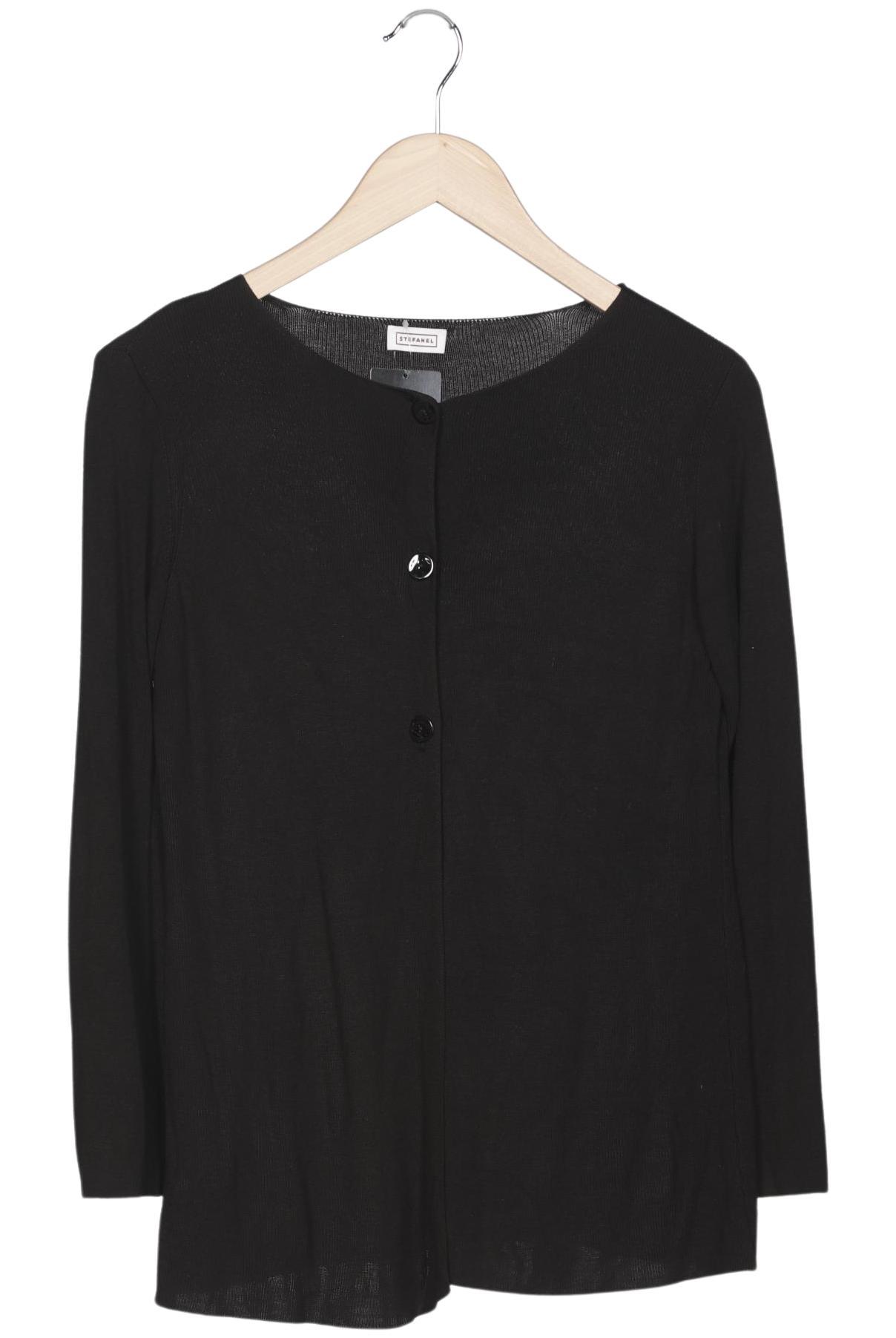 

Stefanel Damen Strickjacke, schwarz, Gr. 42