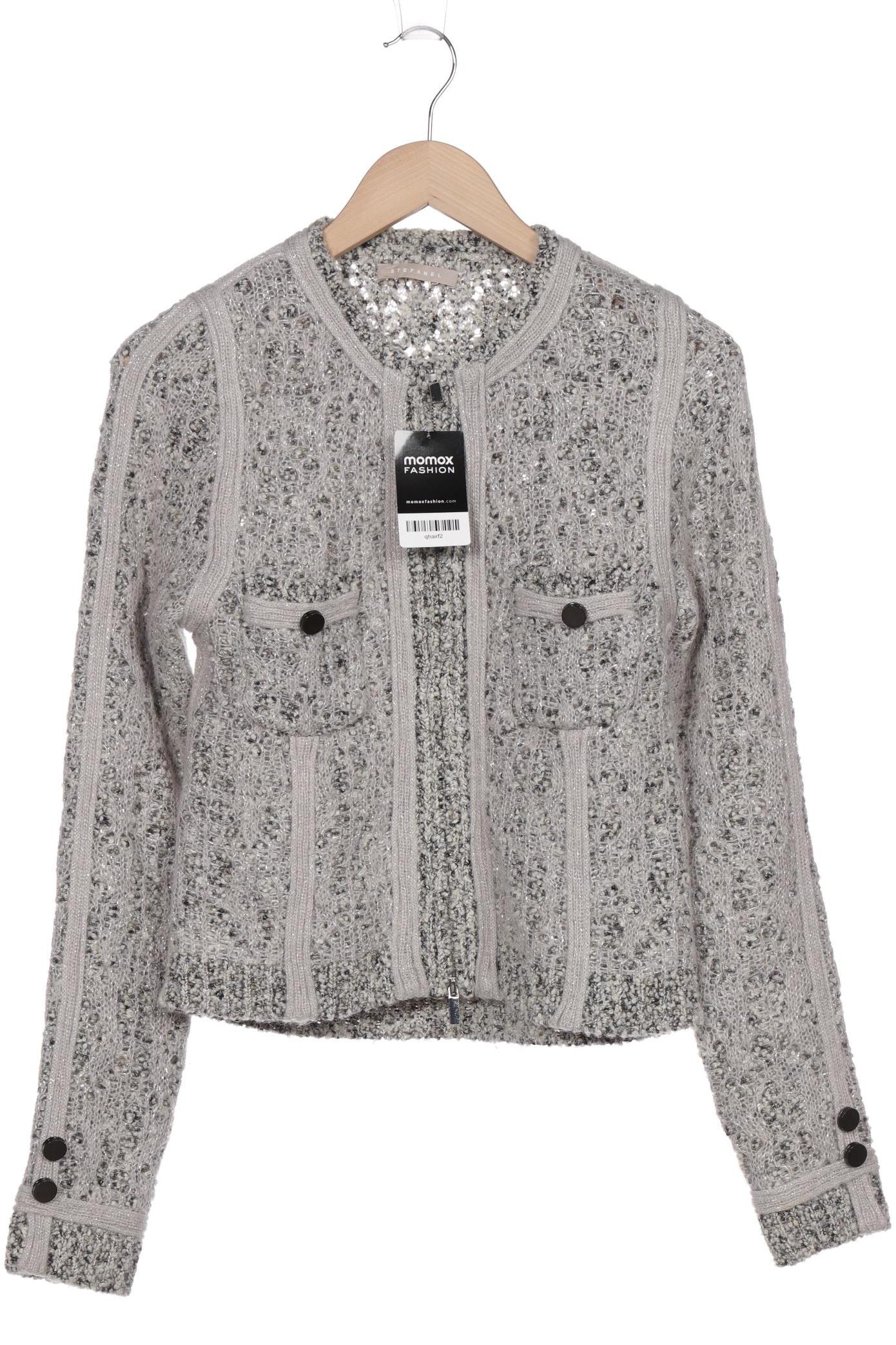 

Stefanel Damen Strickjacke, grau