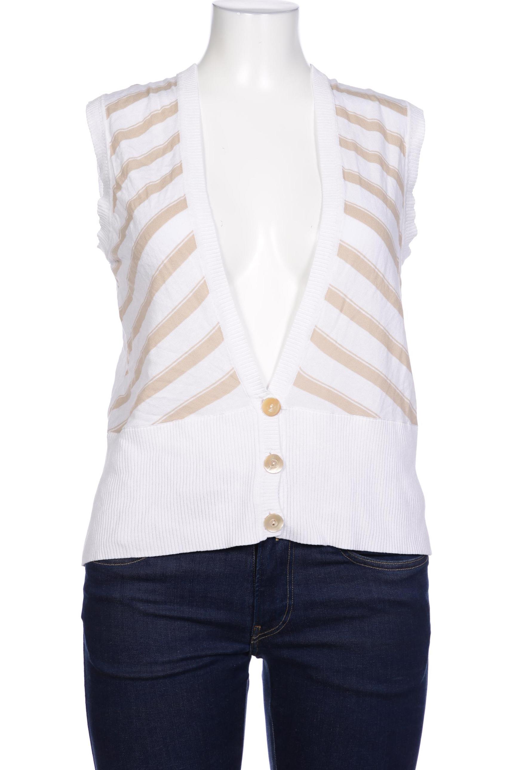 

Stefanel Damen Strickjacke, weiß, Gr. 44