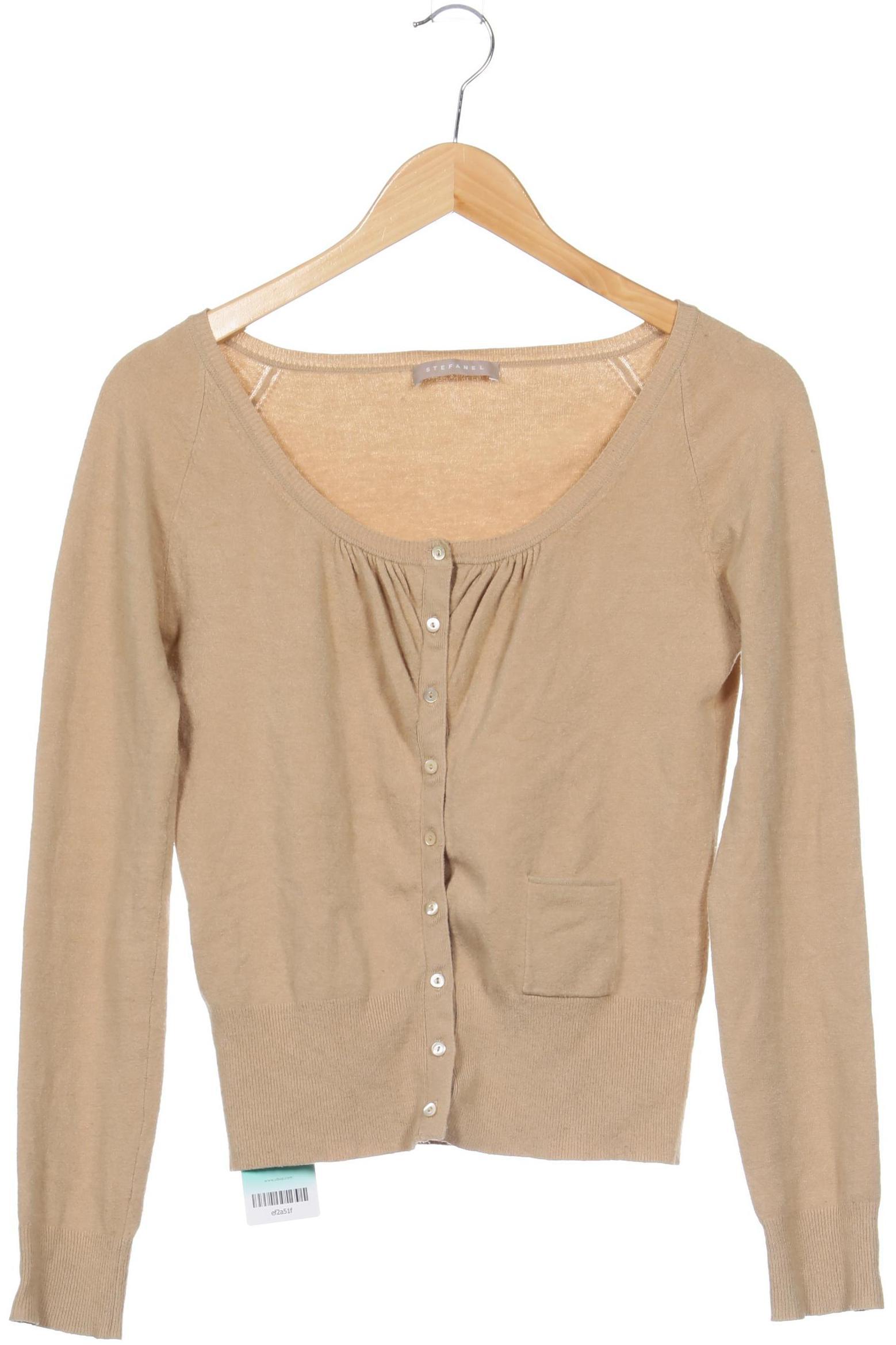 

Stefanel Damen Strickjacke, beige, Gr.