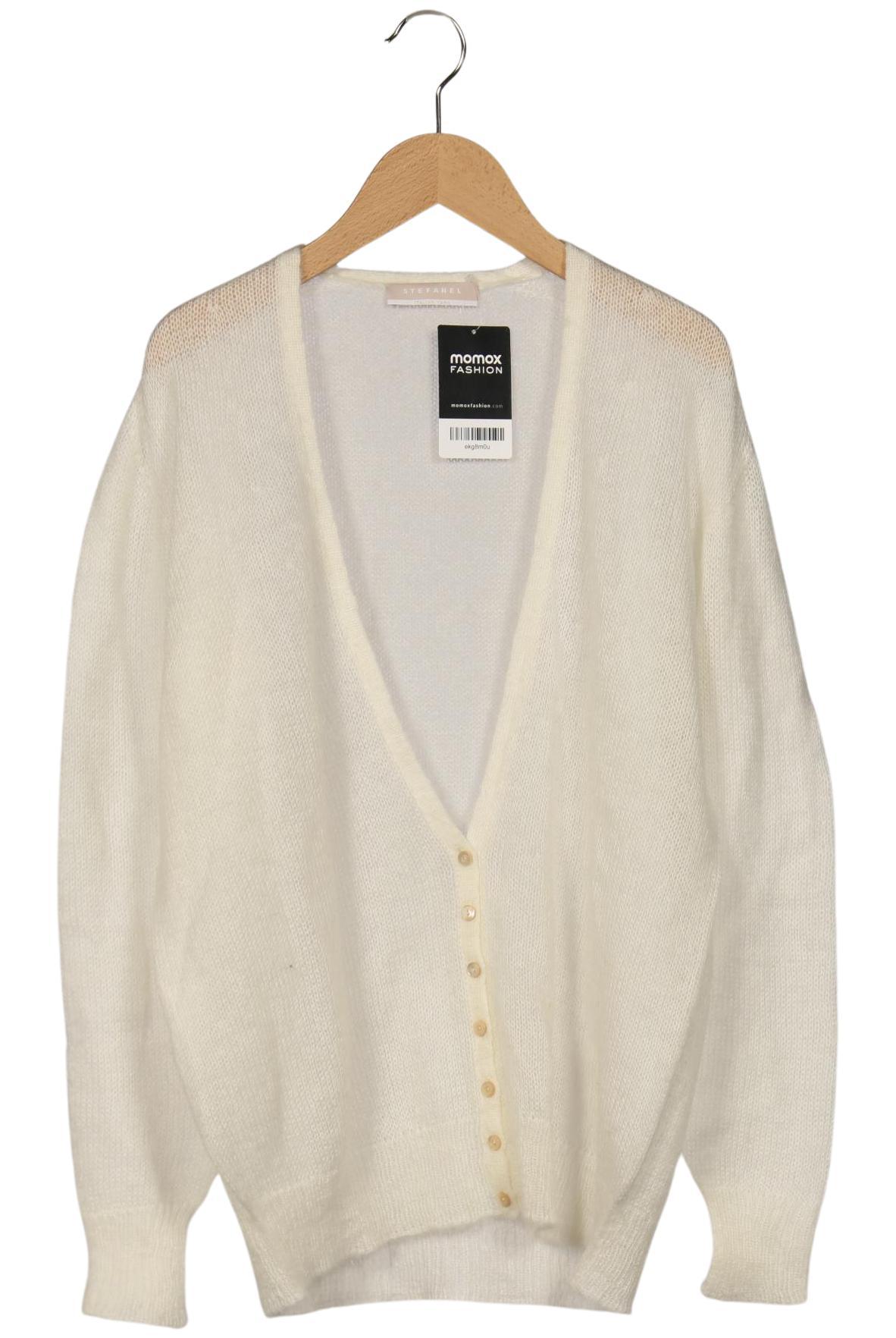 

Stefanel Damen Strickjacke, cremeweiß, Gr. 44