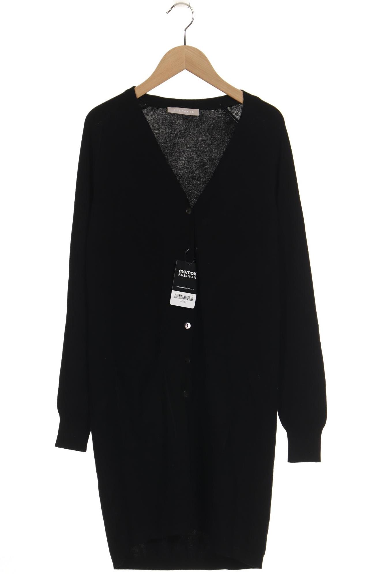 

Stefanel Damen Strickjacke, schwarz, Gr. 38