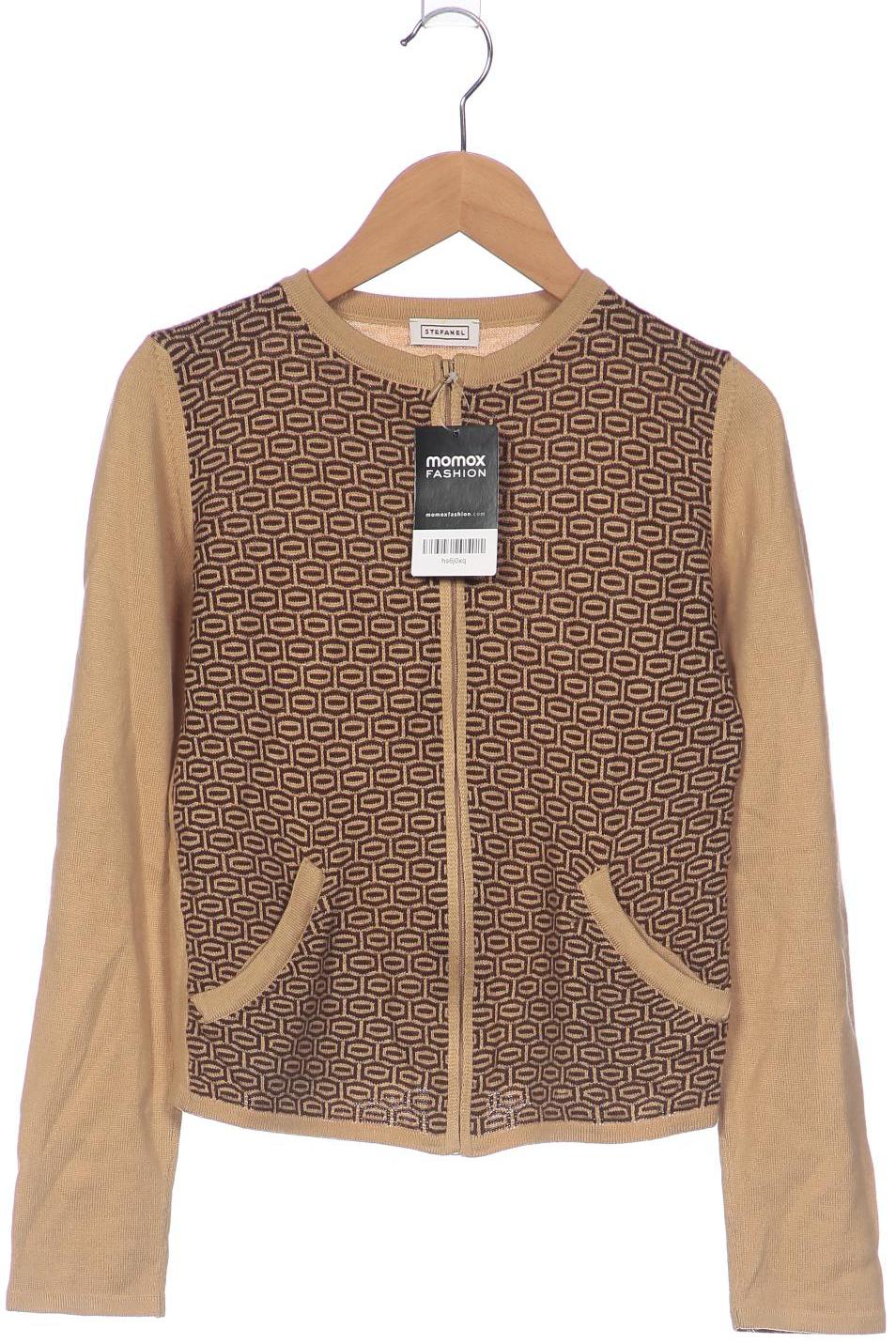 

Stefanel Damen Strickjacke, braun, Gr. 36