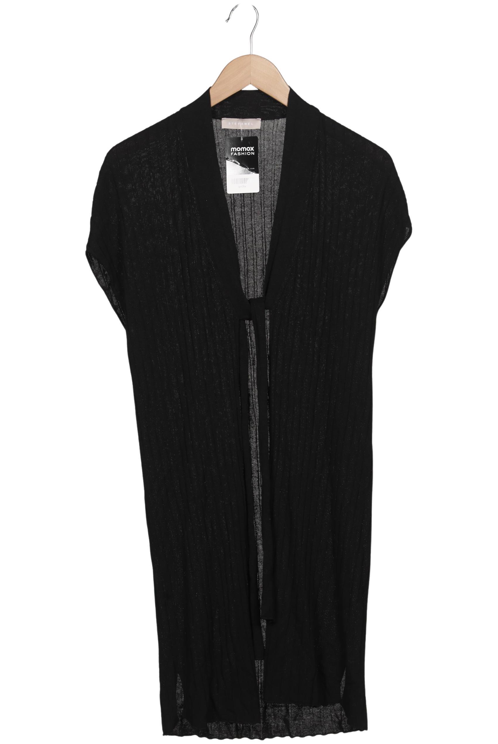 

Stefanel Damen Strickjacke, schwarz, Gr. 36