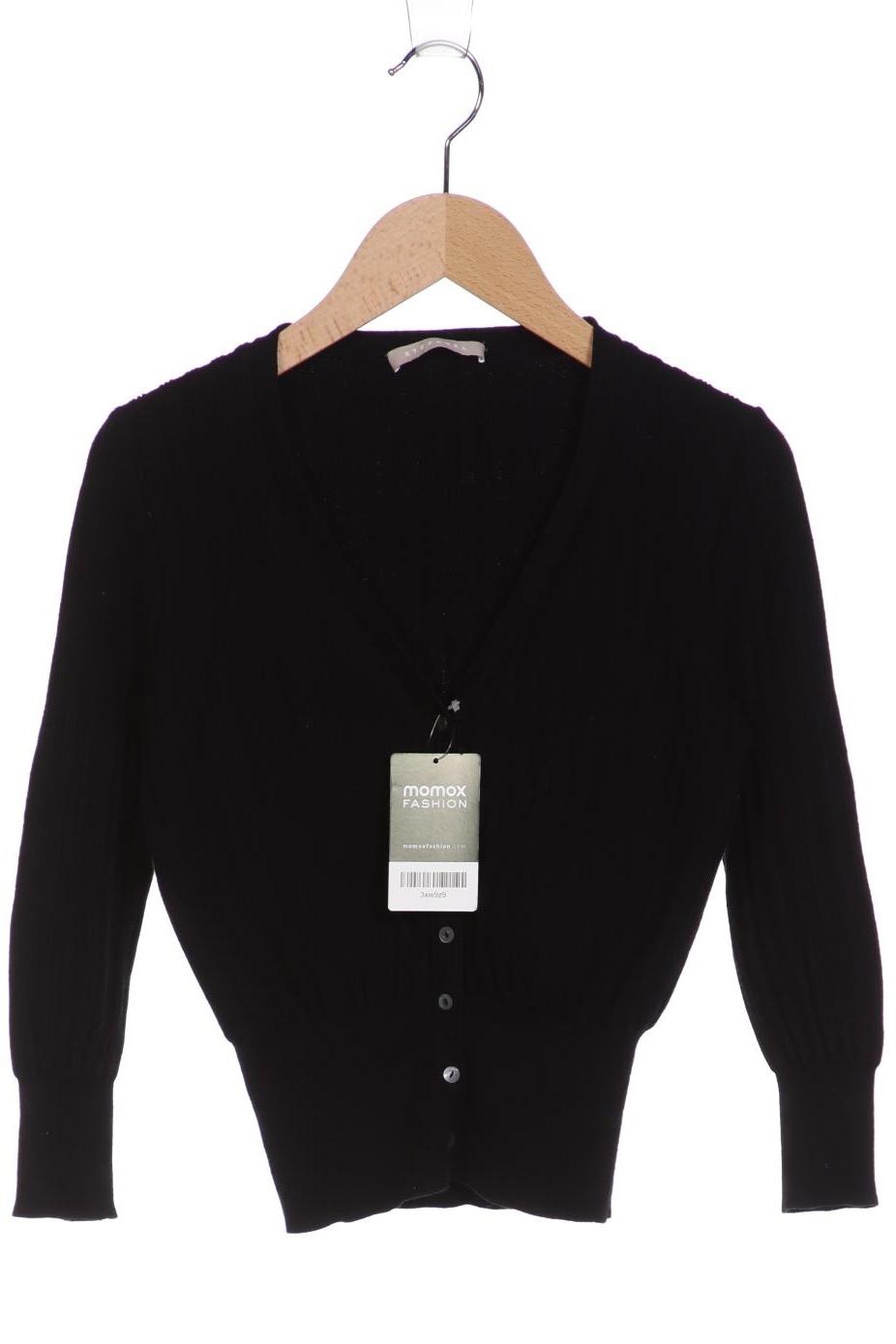 

Stefanel Damen Strickjacke, schwarz, Gr. 38