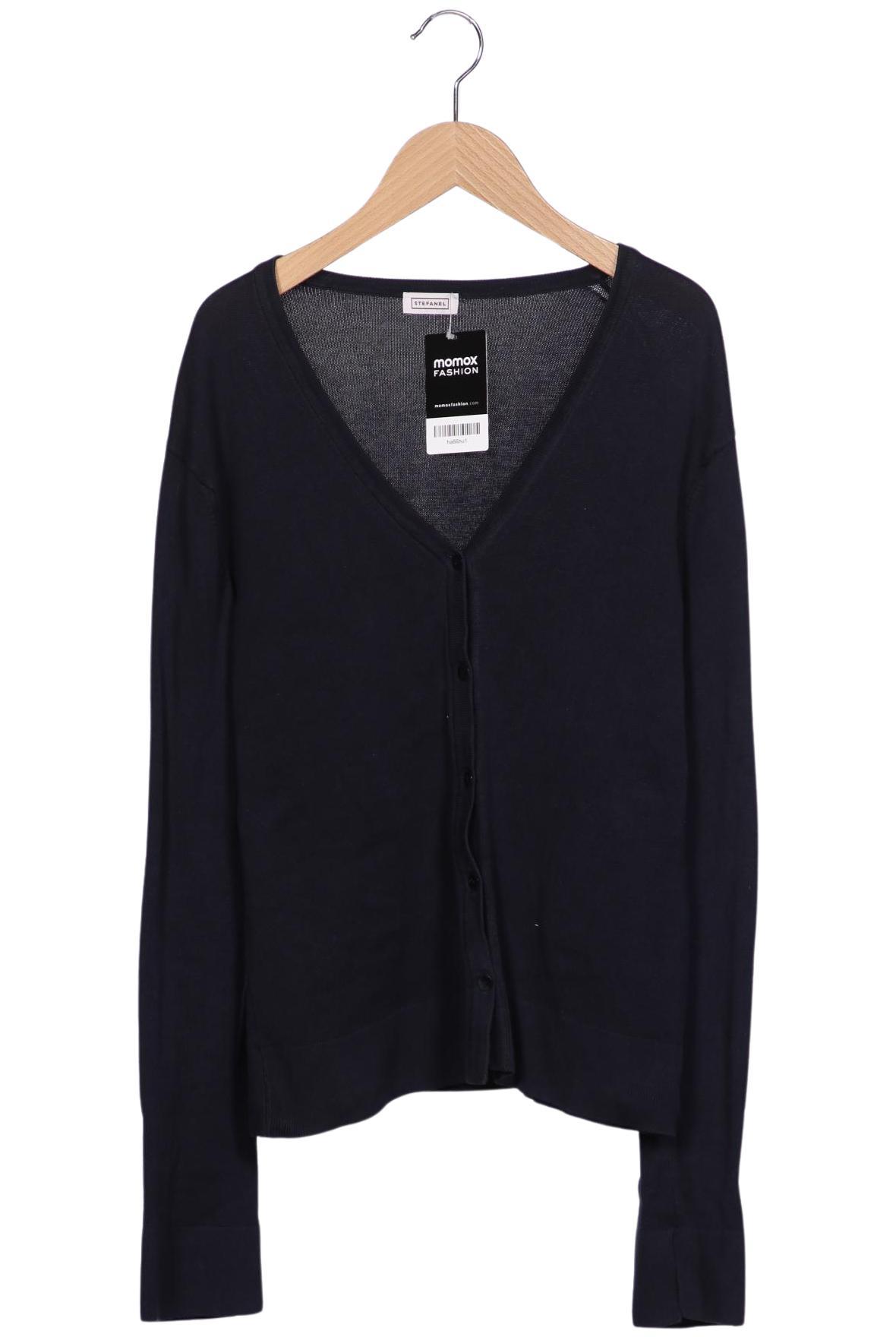 

Stefanel Damen Strickjacke, marineblau, Gr. 42