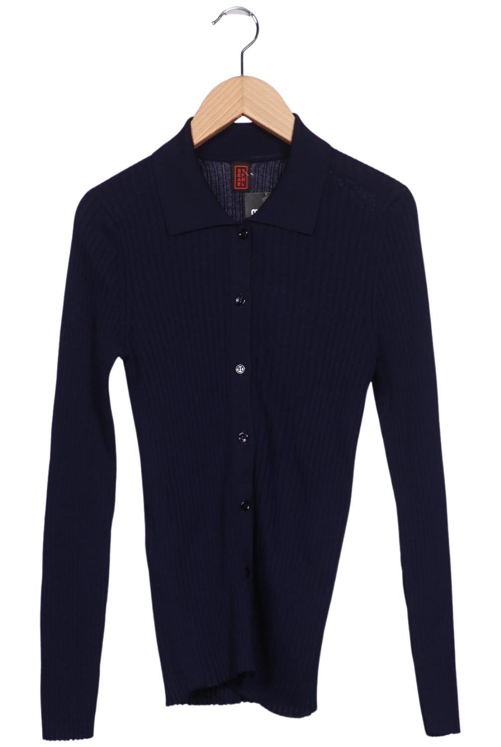 

Stefanel Damen Strickjacke, marineblau, Gr. 36