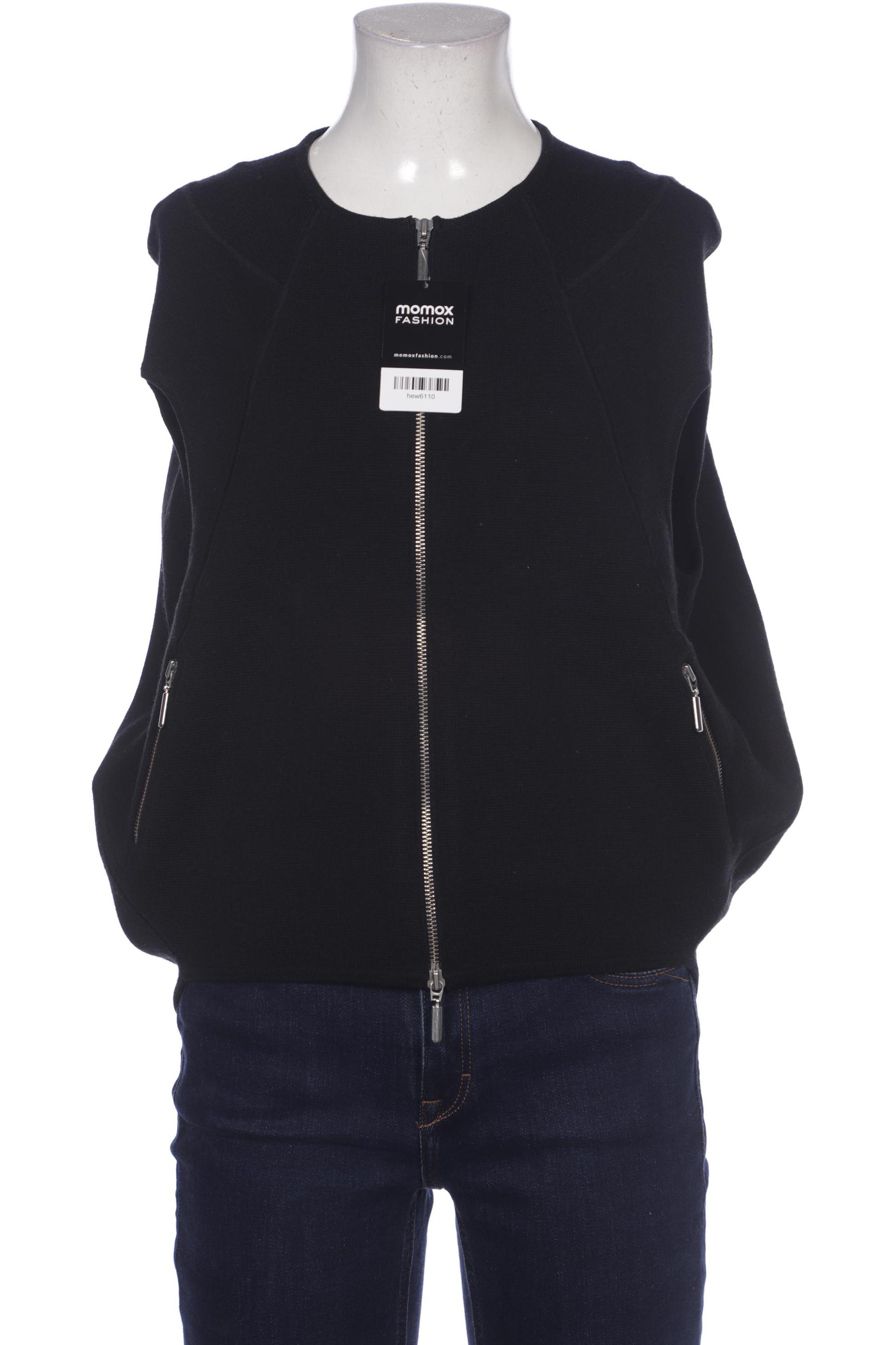 

Stefanel Damen Strickjacke, schwarz, Gr. 36