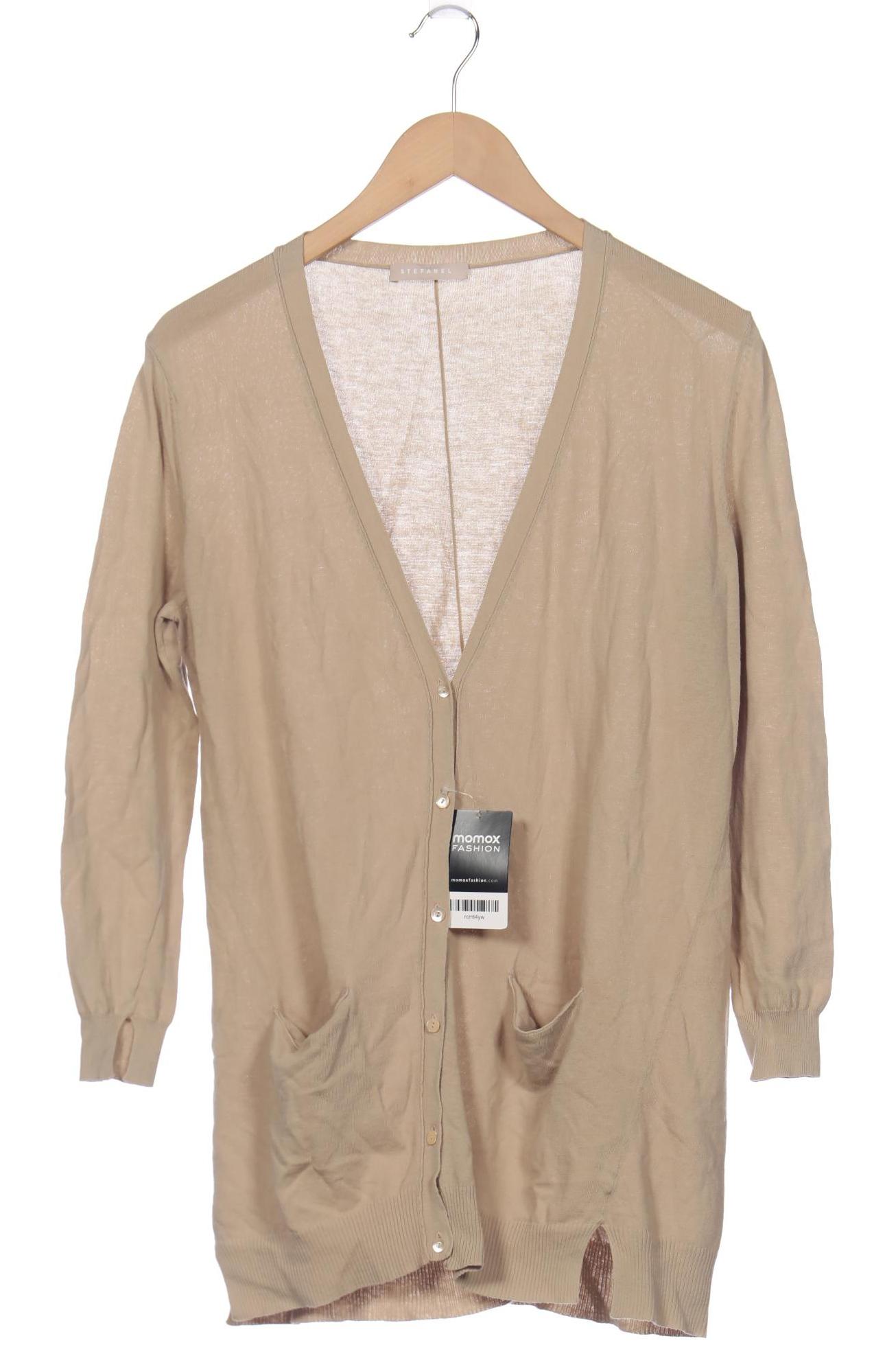 

Stefanel Damen Strickjacke, beige, Gr. 36