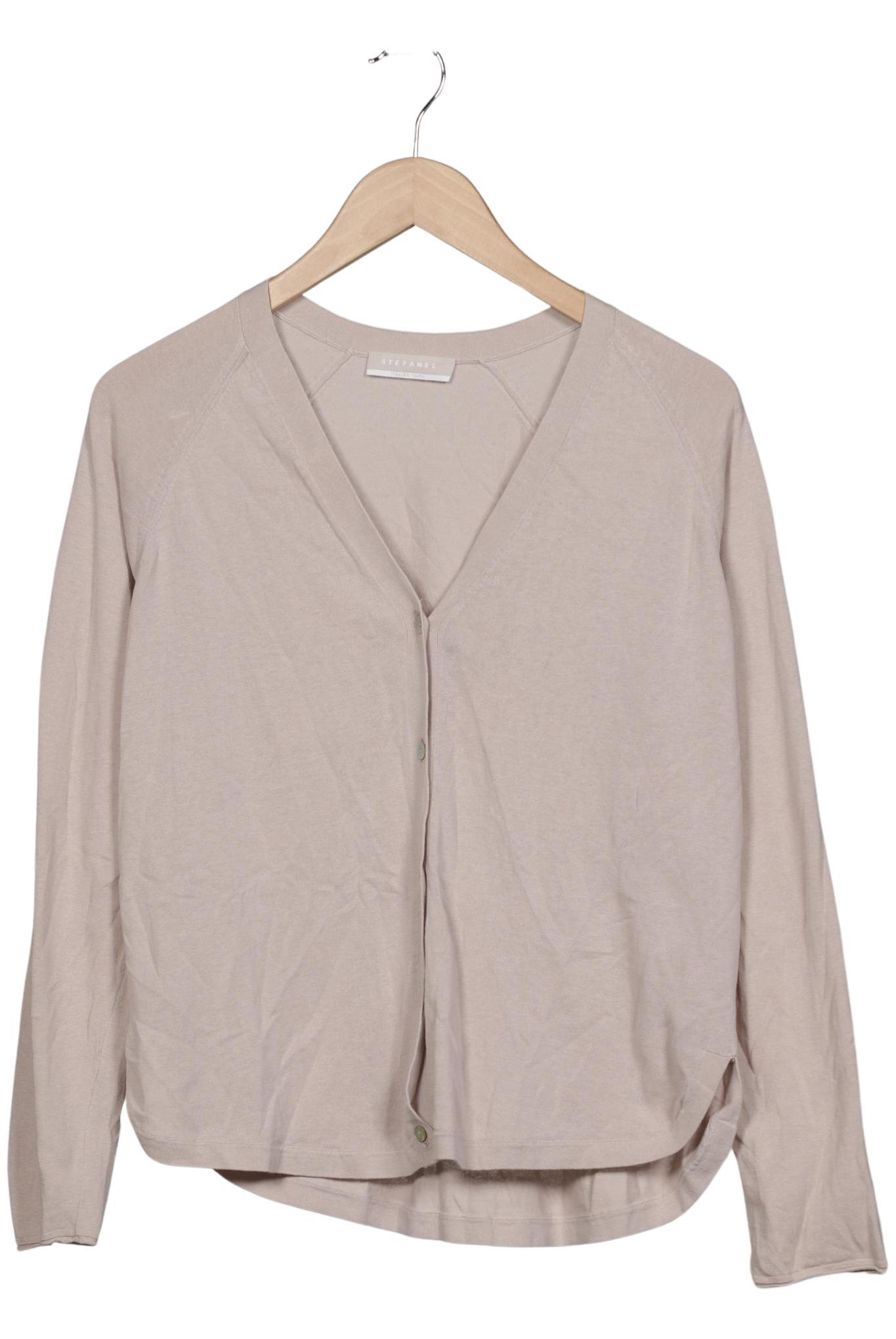 

Stefanel Damen Strickjacke, beige, Gr. 44