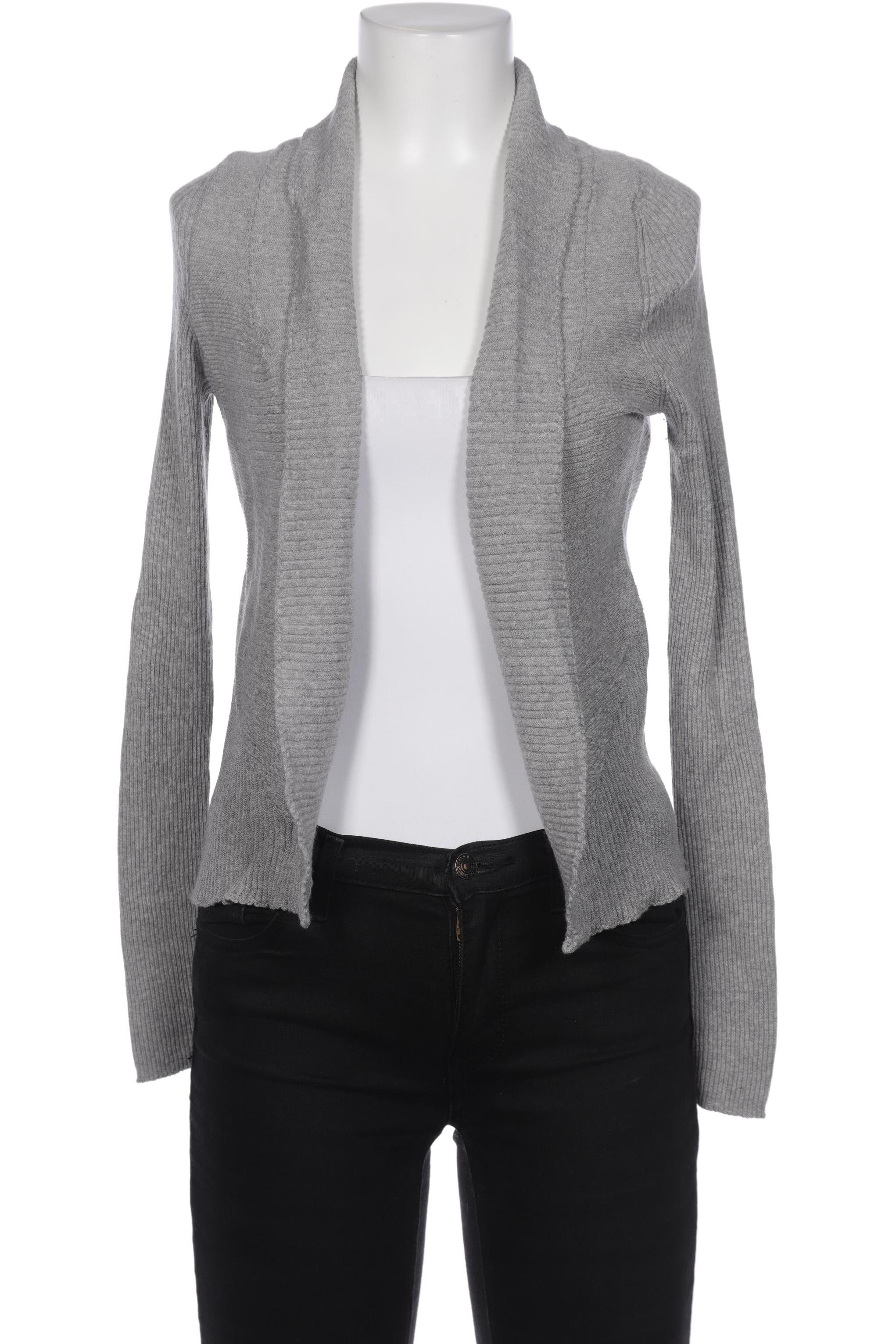 

Stefanel Damen Strickjacke, grau, Gr. 38