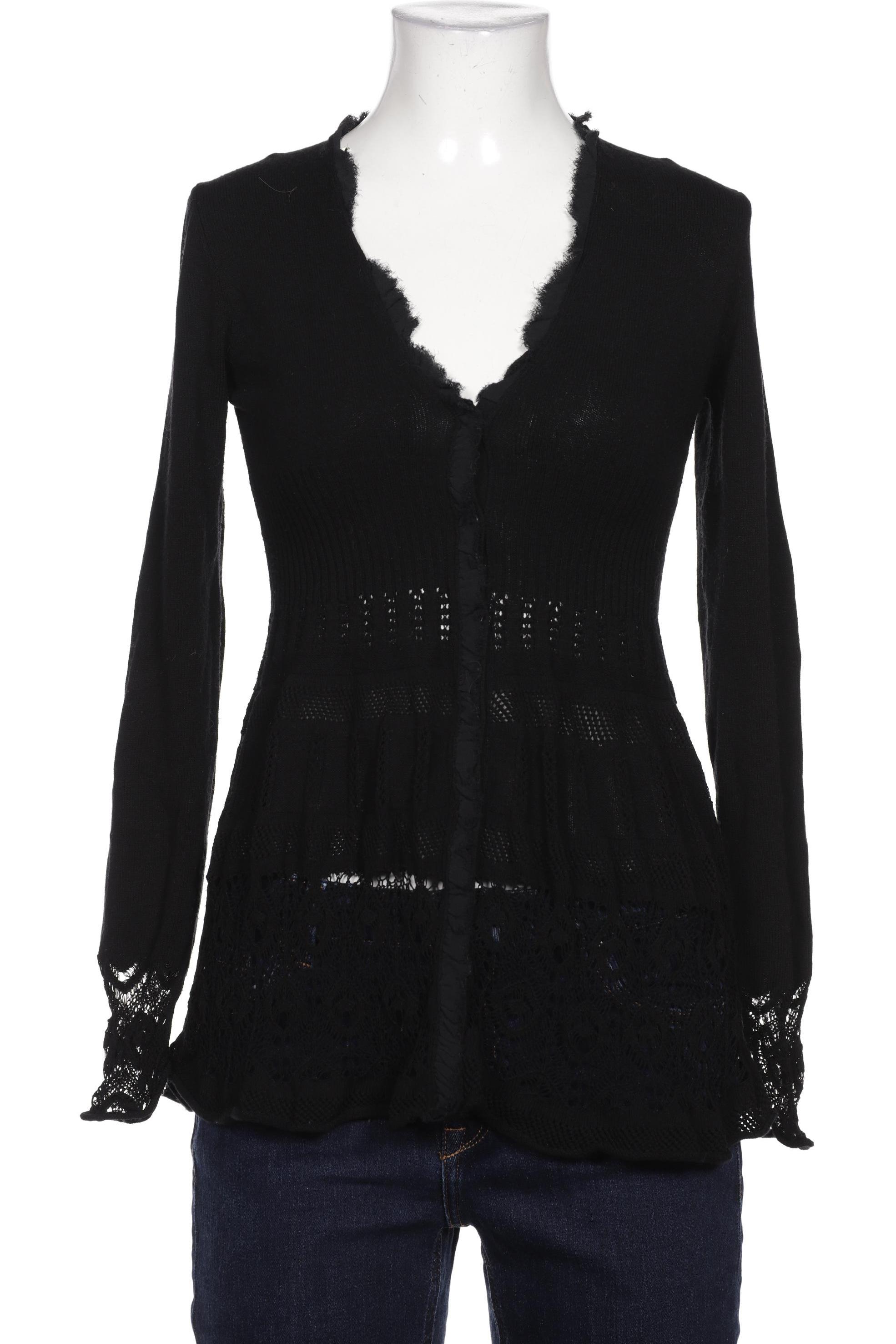 

Stefanel Damen Strickjacke, schwarz, Gr. 30