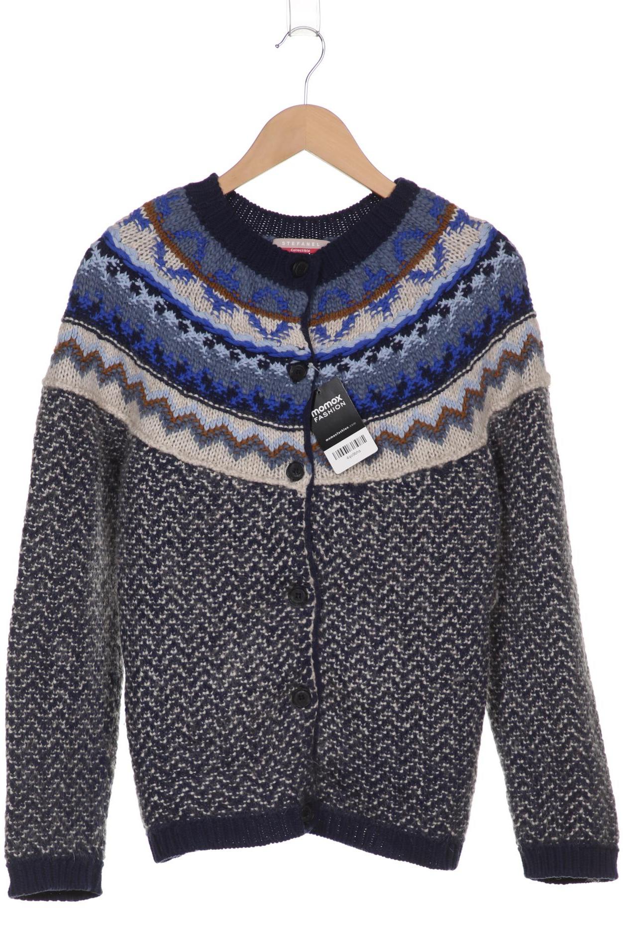 

Stefanel Damen Strickjacke, marineblau