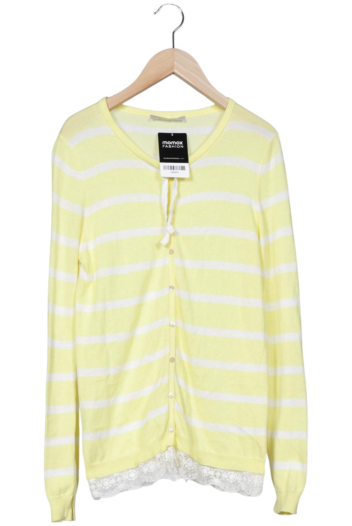 

Stefanel Damen Strickjacke, gelb, Gr. 36