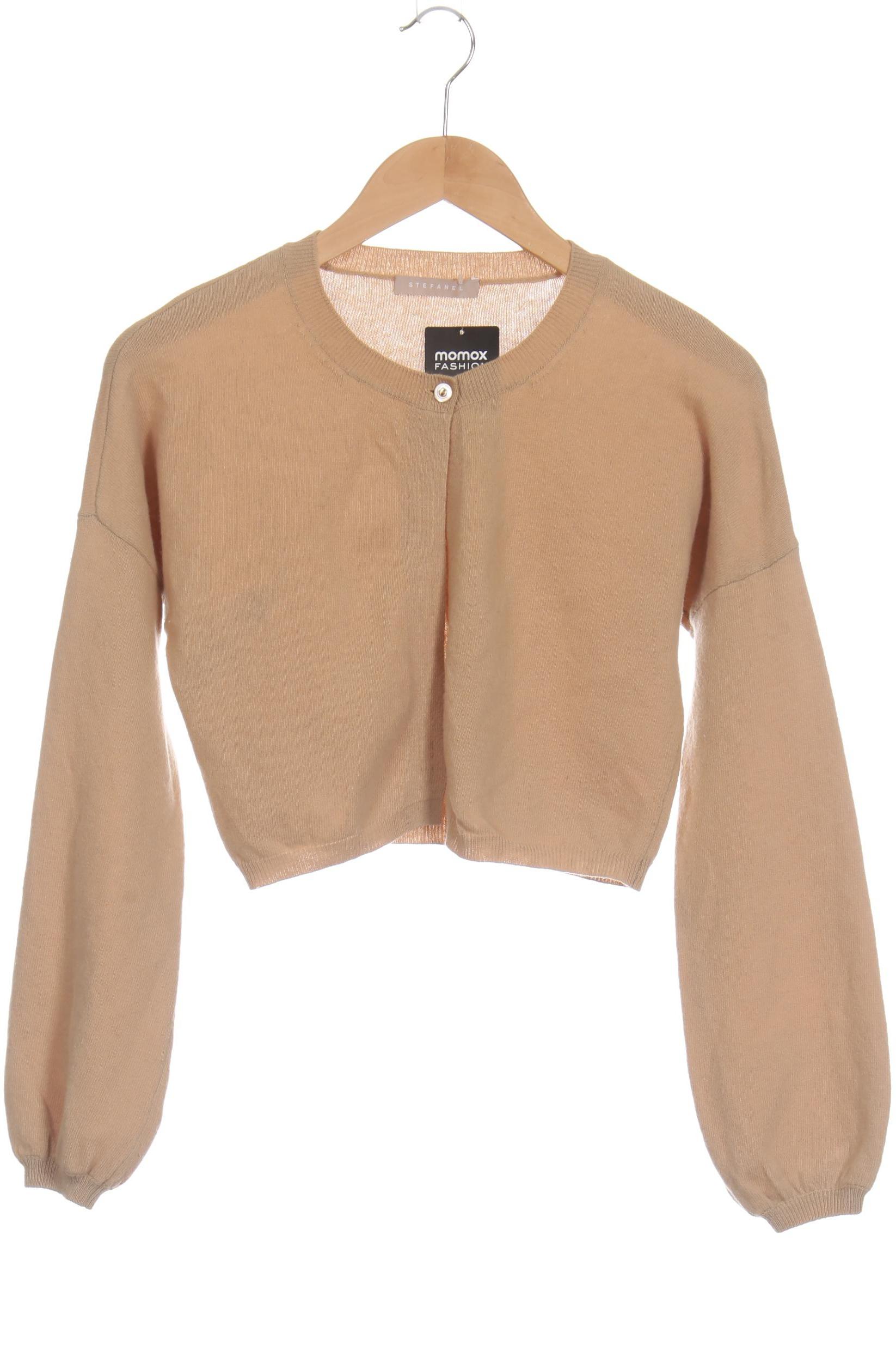 

Stefanel Damen Strickjacke, beige, Gr. 36