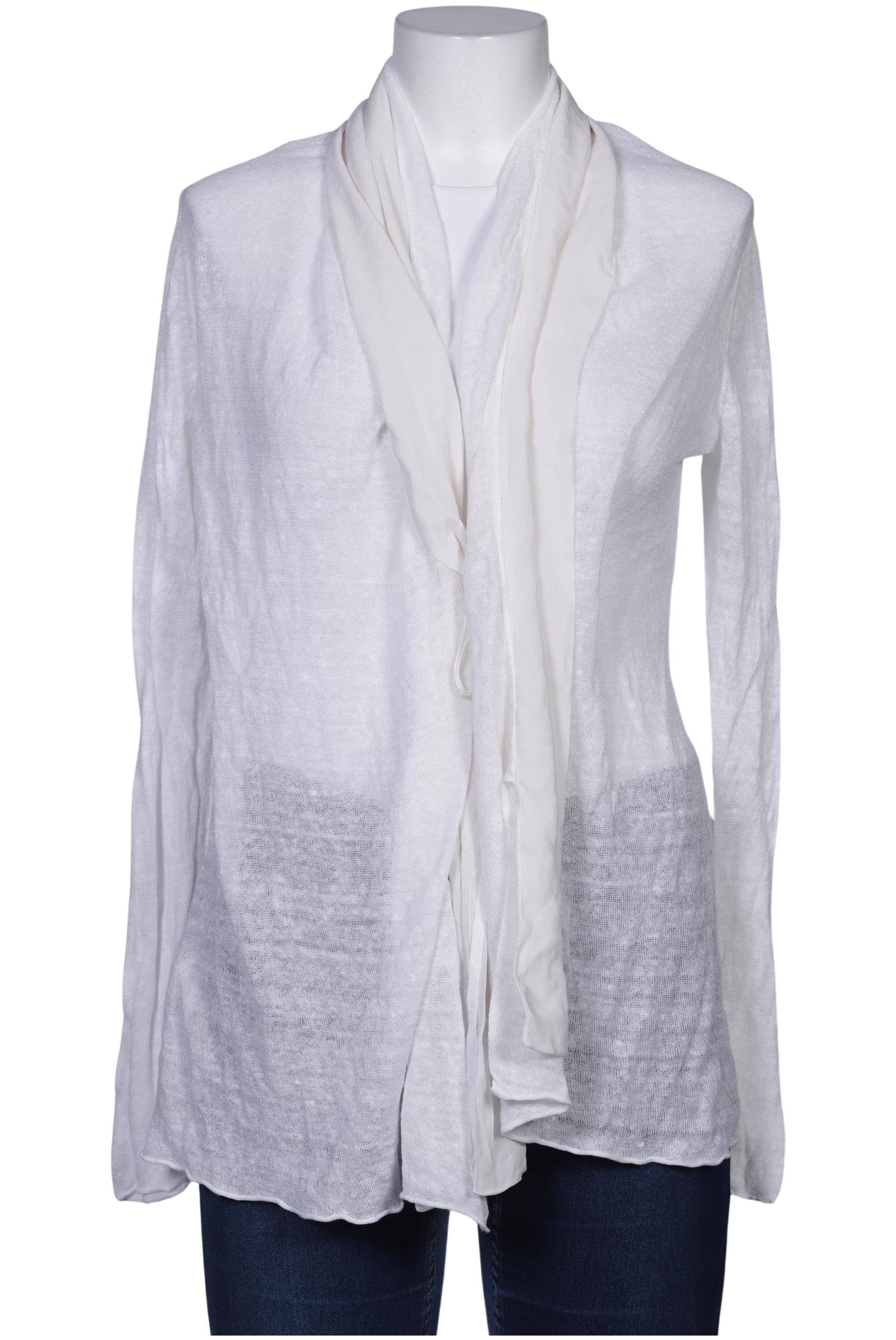 

Stefanel Damen Strickjacke, weiß, Gr. 36