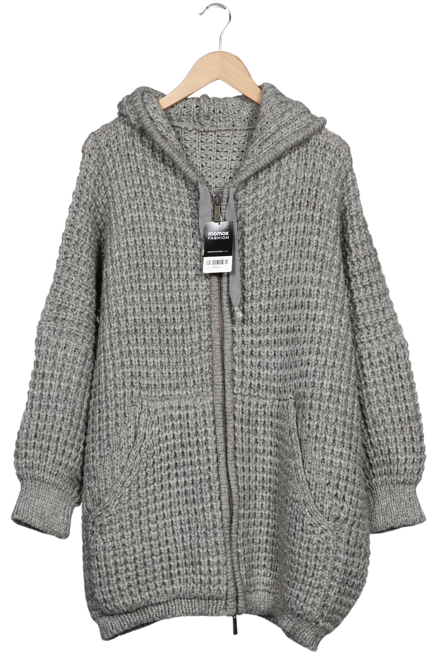 

Stefanel Damen Strickjacke, grau, Gr. 36