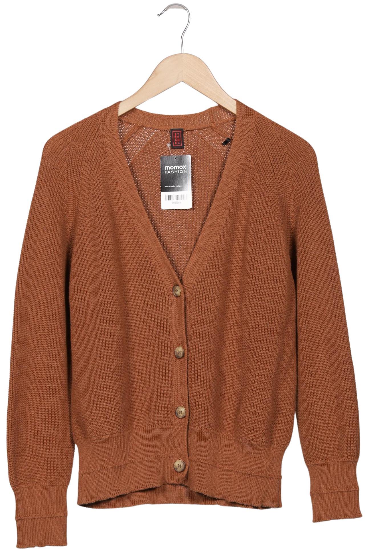 

Stefanel Damen Strickjacke, braun, Gr. 36