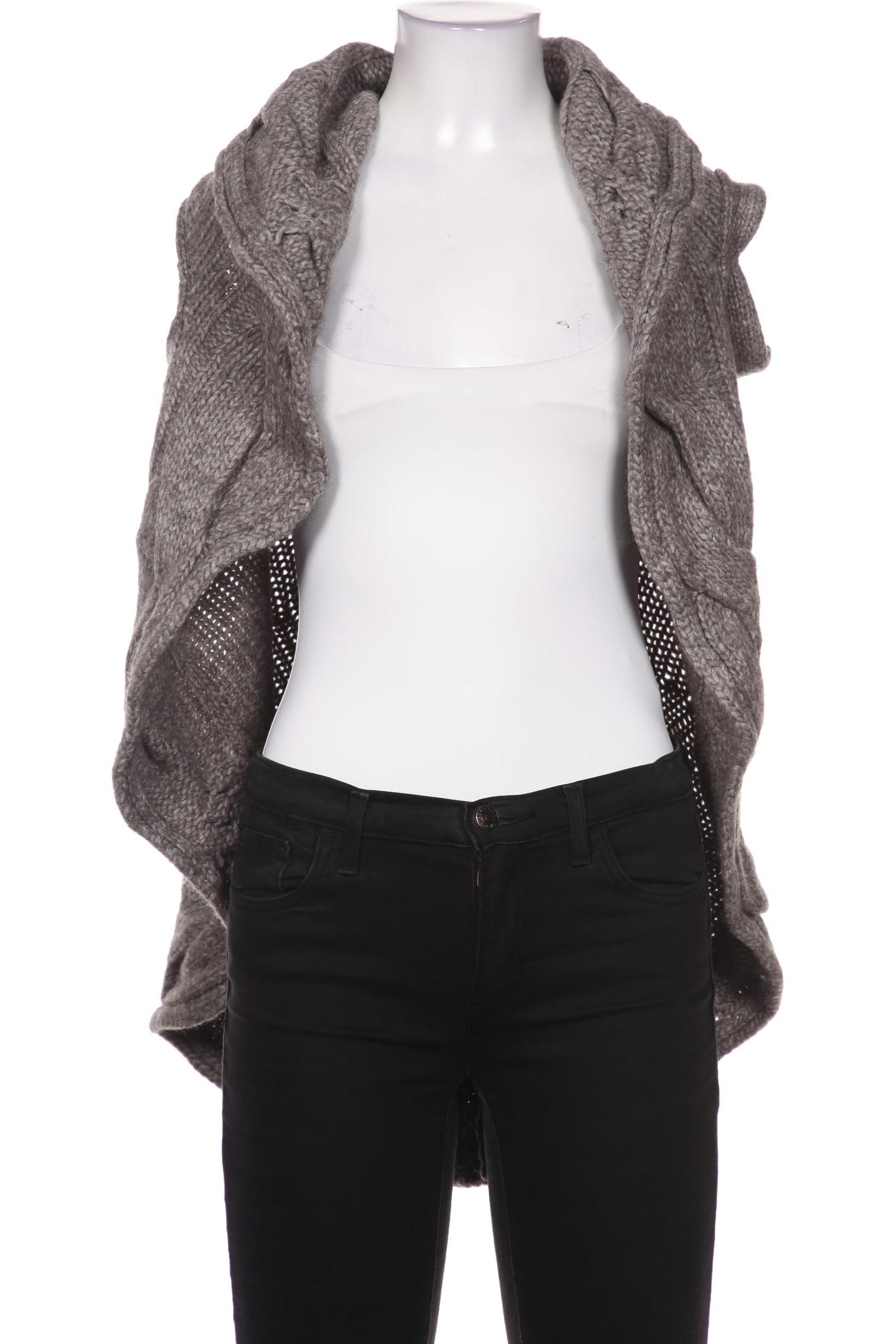 

Stefanel Damen Strickjacke, grau, Gr. 36