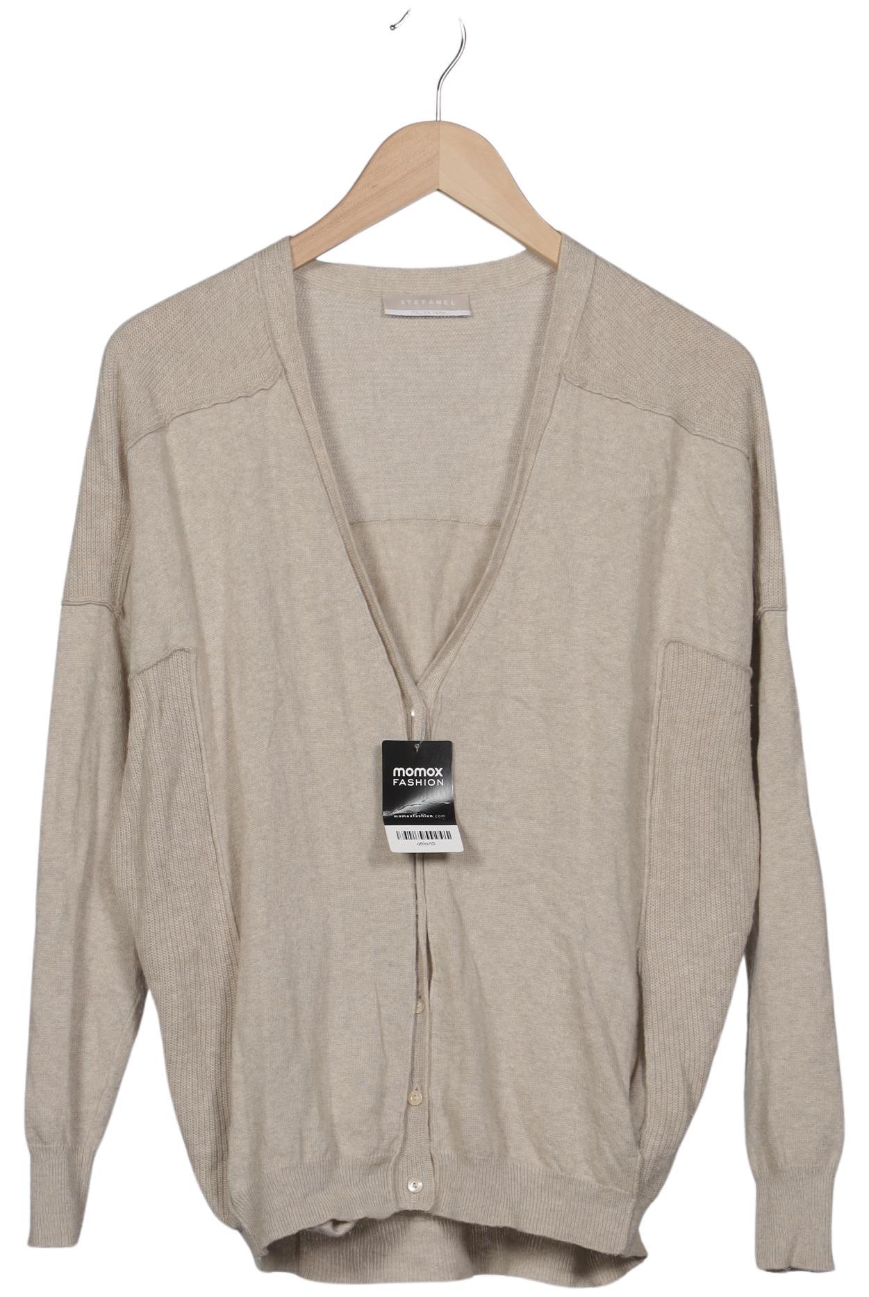 

Stefanel Damen Strickjacke, beige, Gr. 38