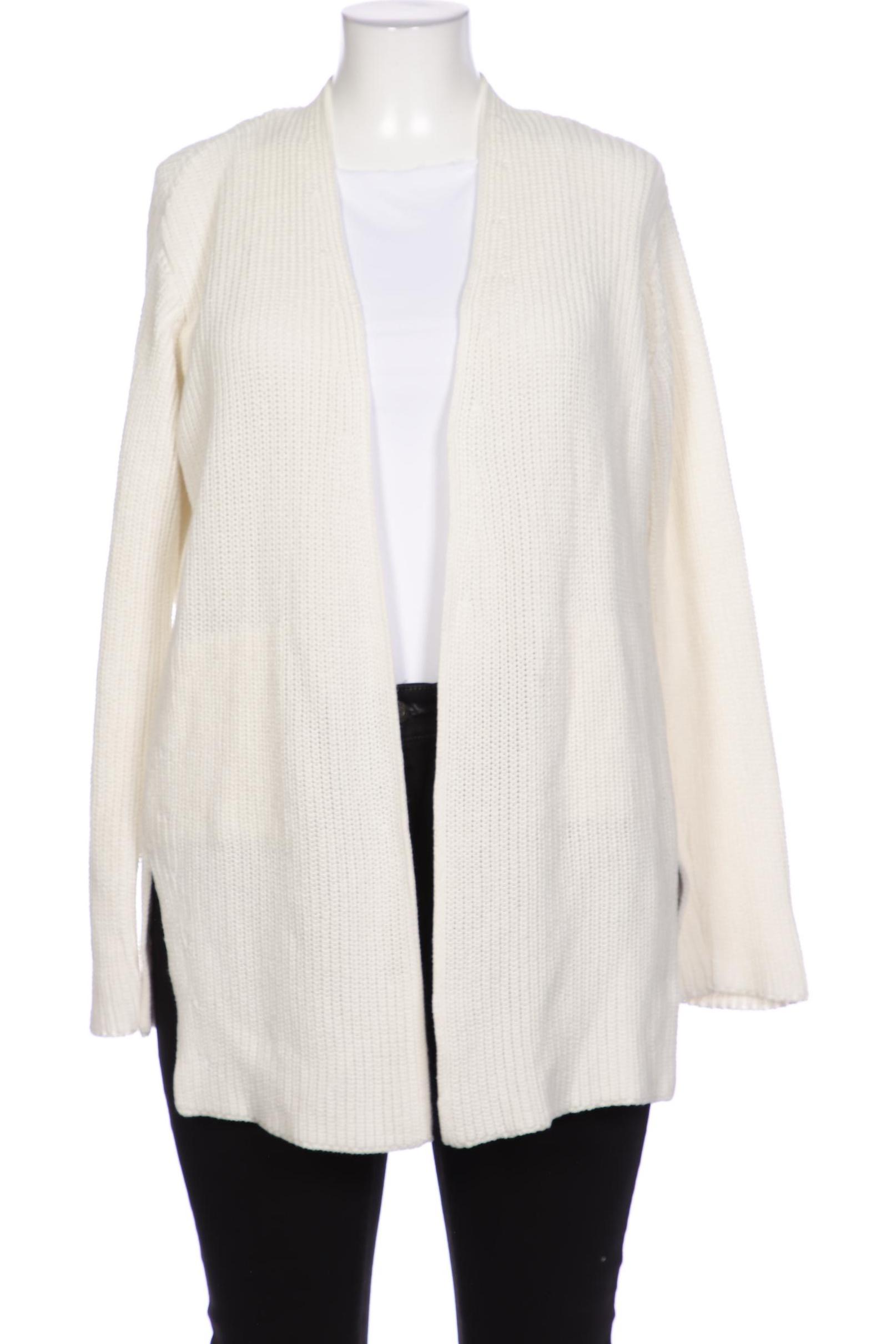 

Stefanel Damen Strickjacke, weiß, Gr. 44