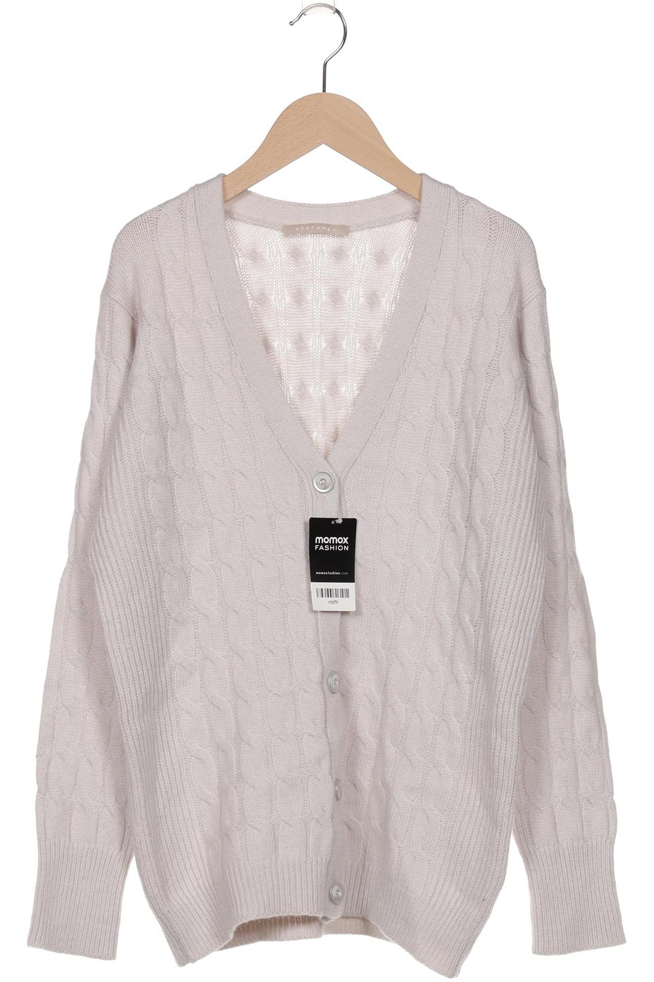 

Stefanel Damen Strickjacke, grau, Gr. 42