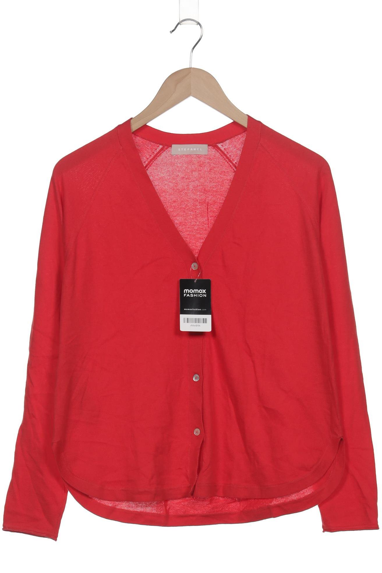 

Stefanel Damen Strickjacke, rot, Gr. 38