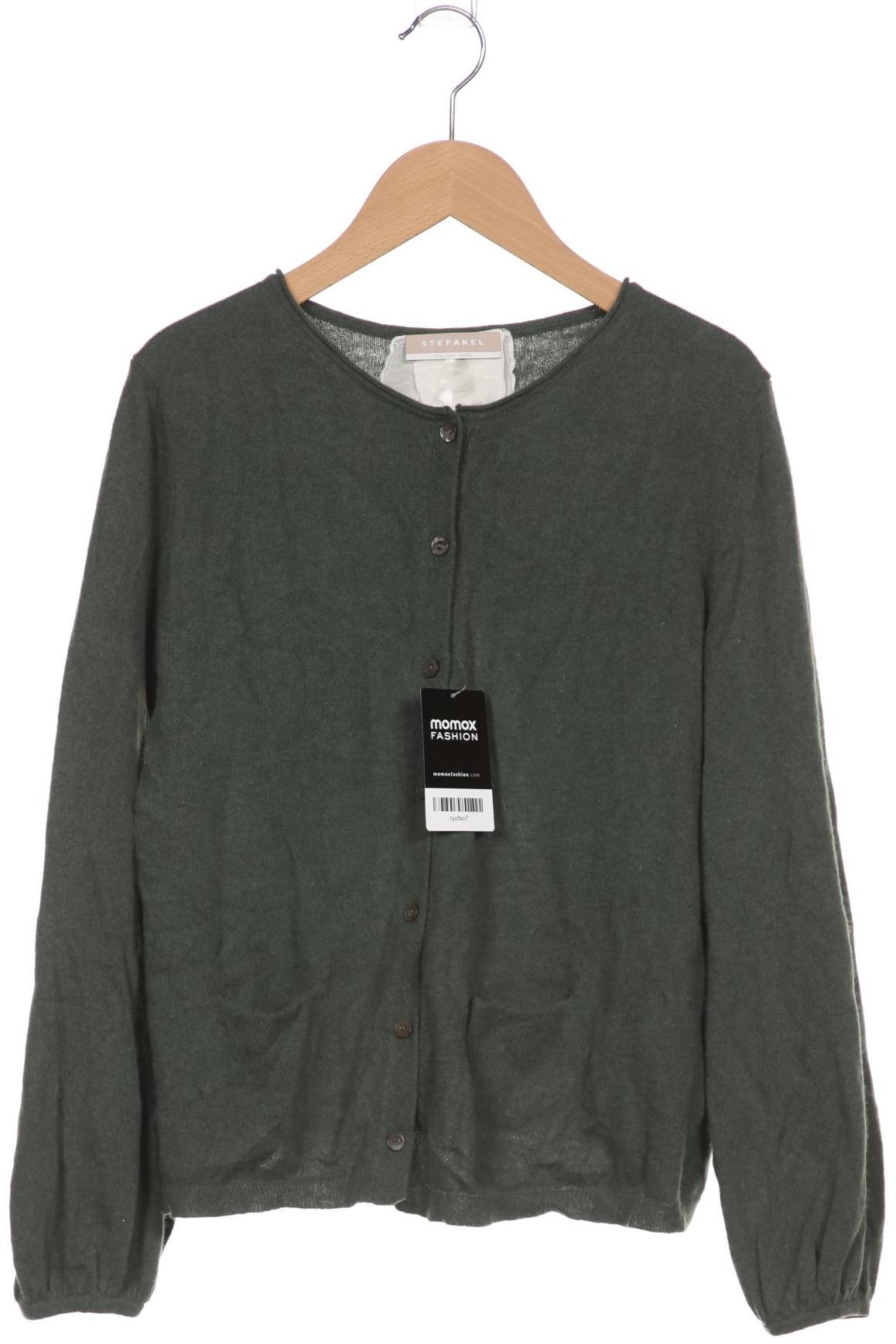 

Stefanel Damen Strickjacke, grün, Gr. 36
