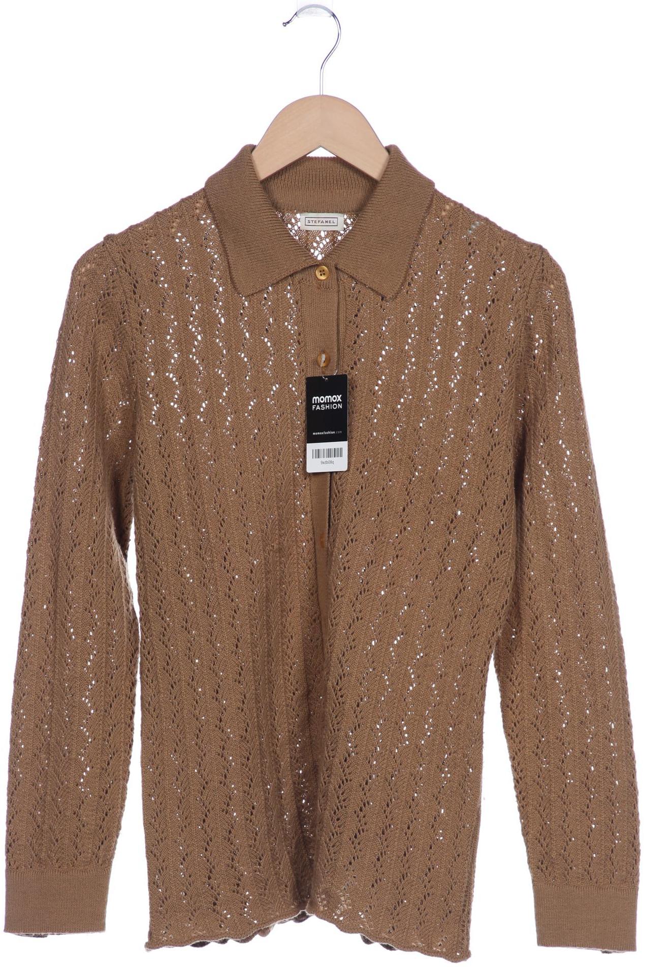 

Stefanel Damen Strickjacke, braun, Gr. 38