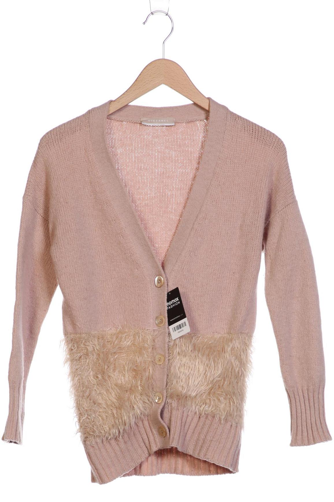

Stefanel Damen Strickjacke, pink, Gr. 34