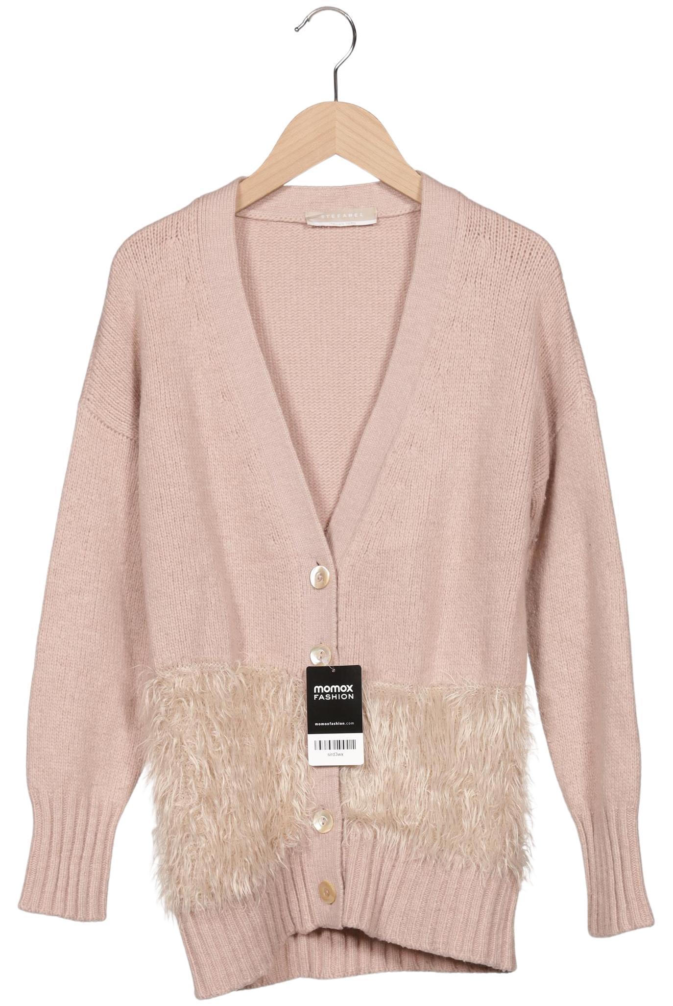 

Stefanel Damen Strickjacke, pink, Gr. 34