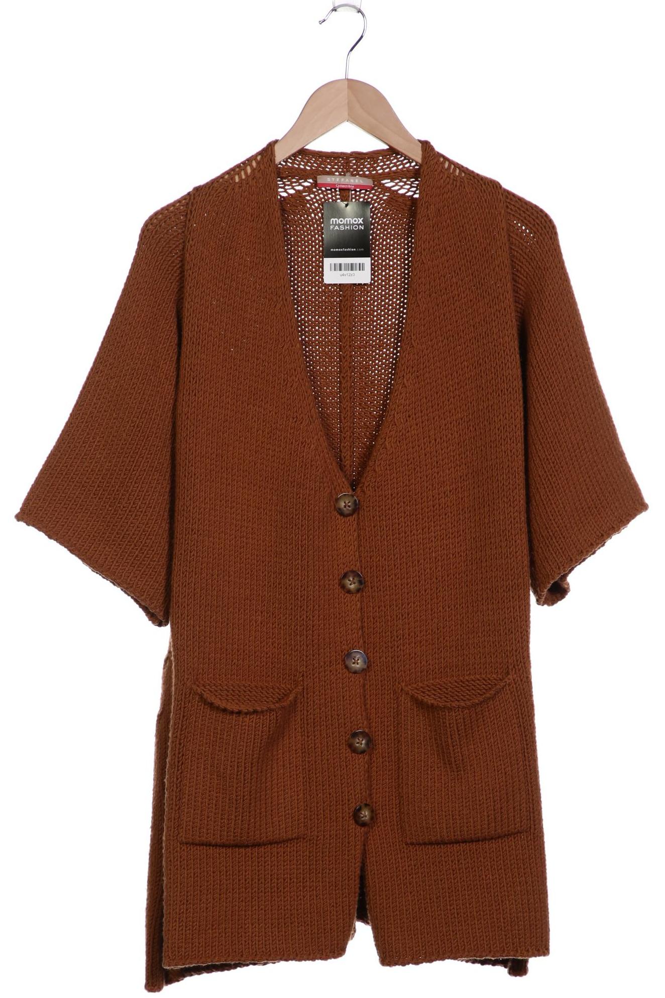 

Stefanel Damen Strickjacke, braun, Gr. 36