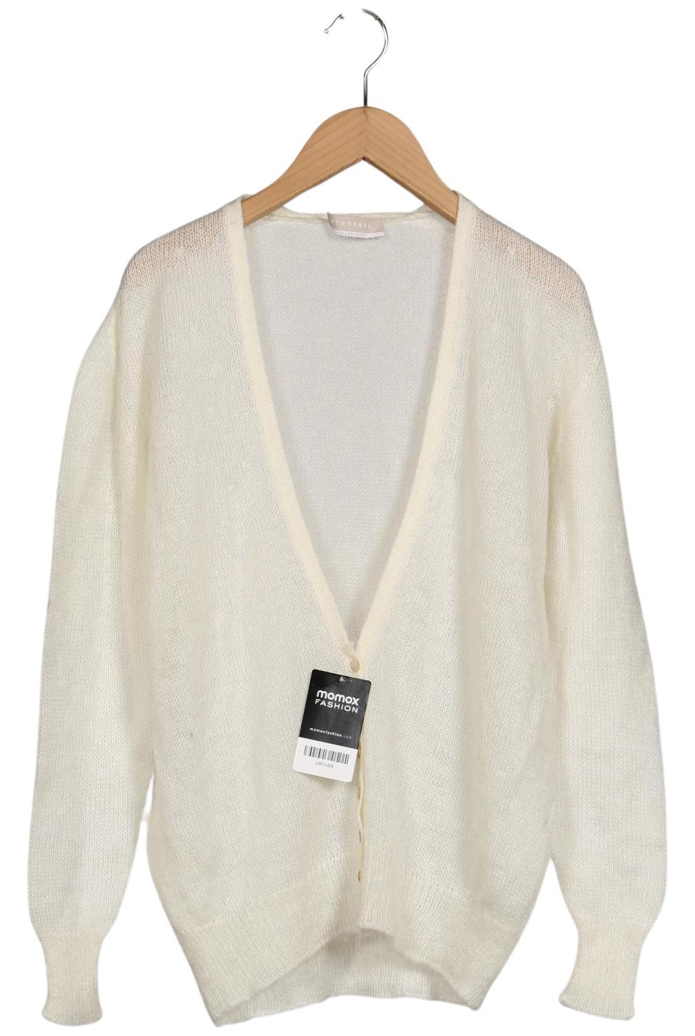 

Stefanel Damen Strickjacke, cremeweiß, Gr. 36