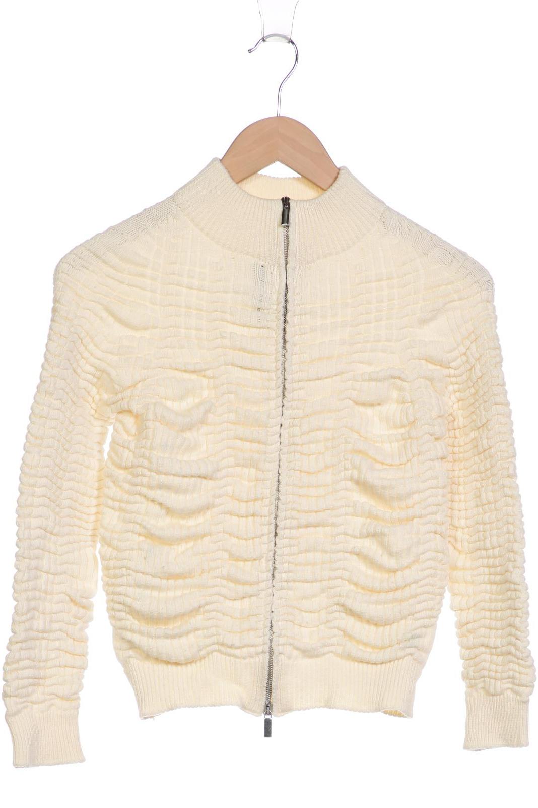 

Stefanel Damen Strickjacke, cremeweiß, Gr. 34