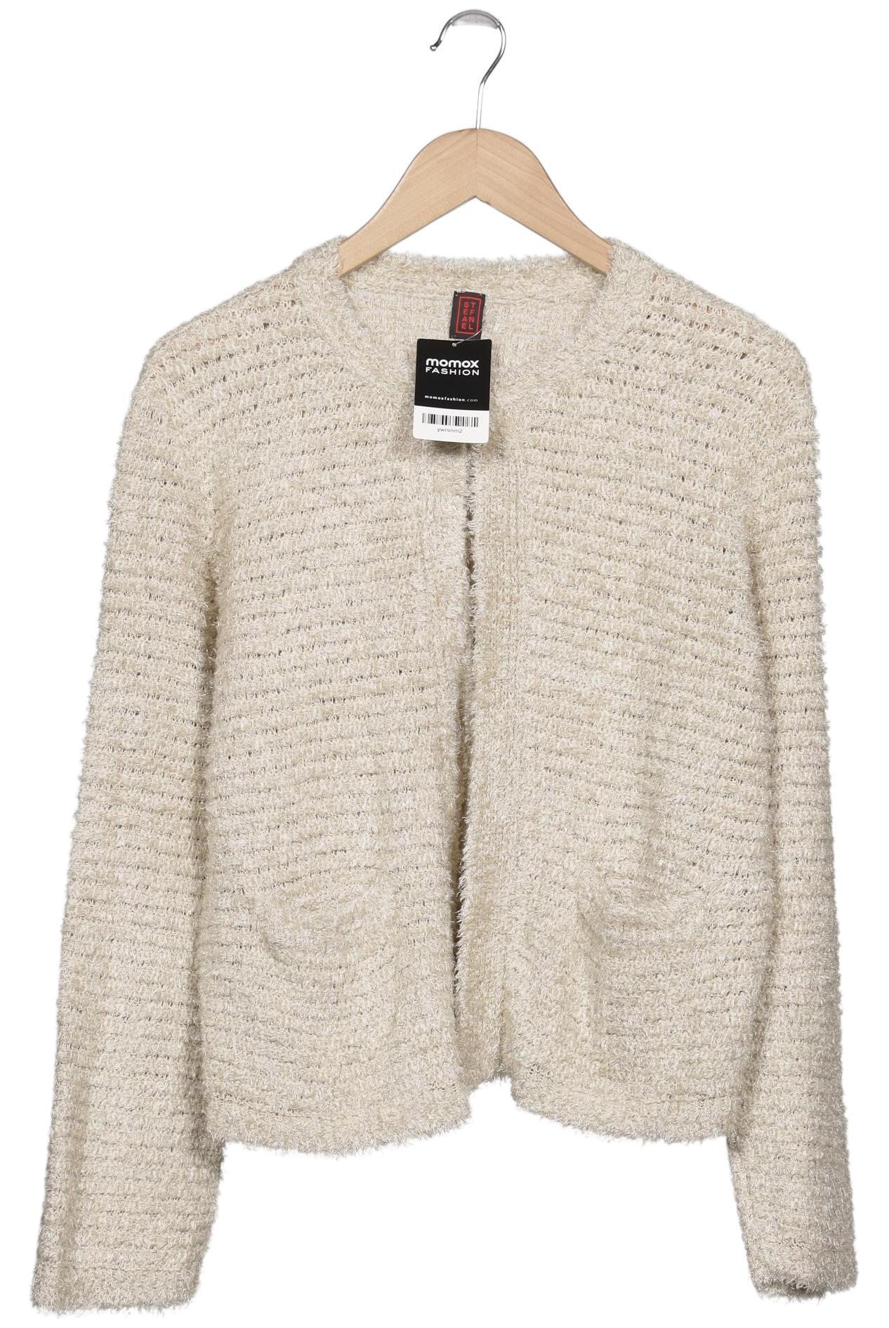 

Stefanel Damen Strickjacke, cremeweiß, Gr. 36
