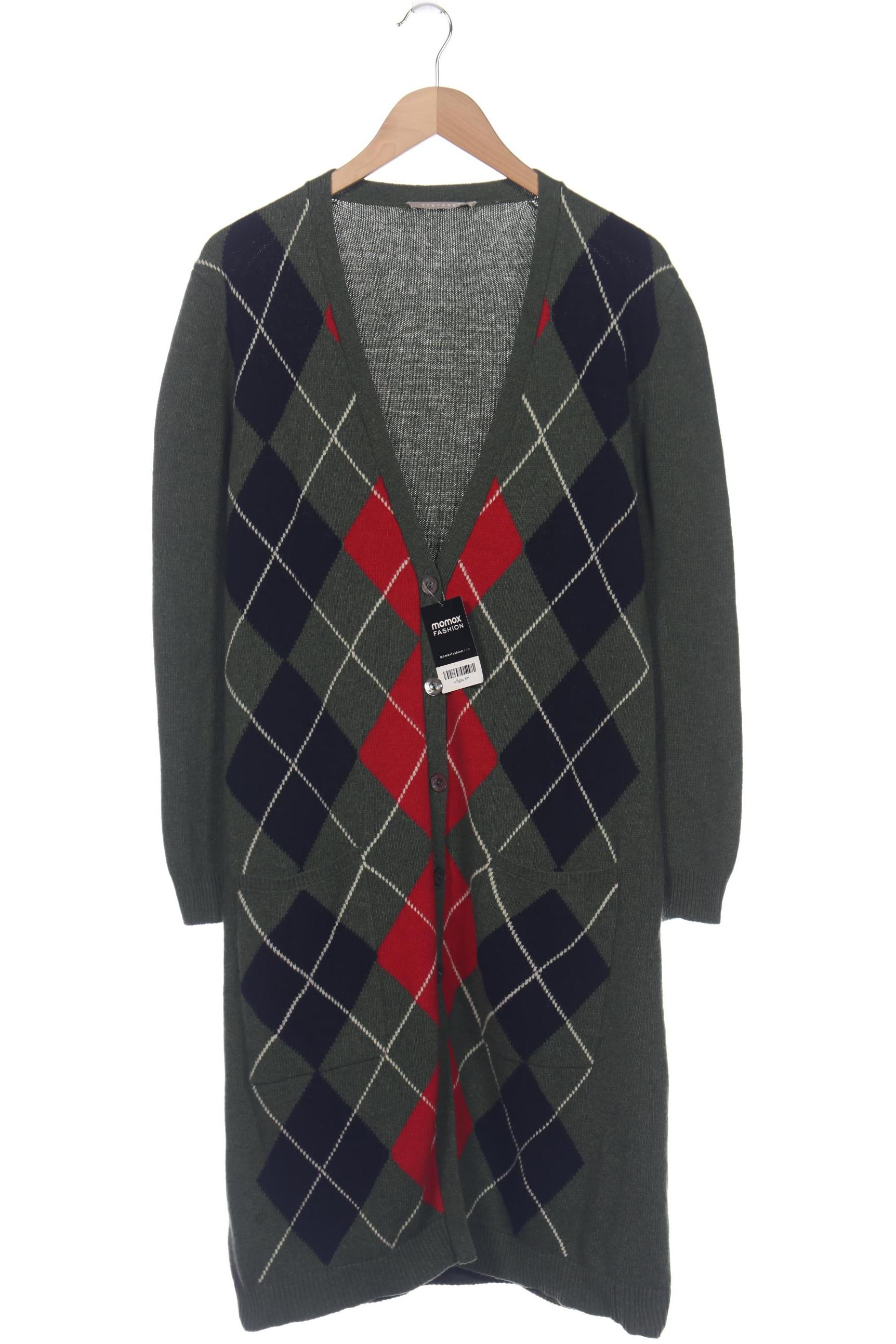 

Stefanel Damen Strickjacke, grün, Gr. 42