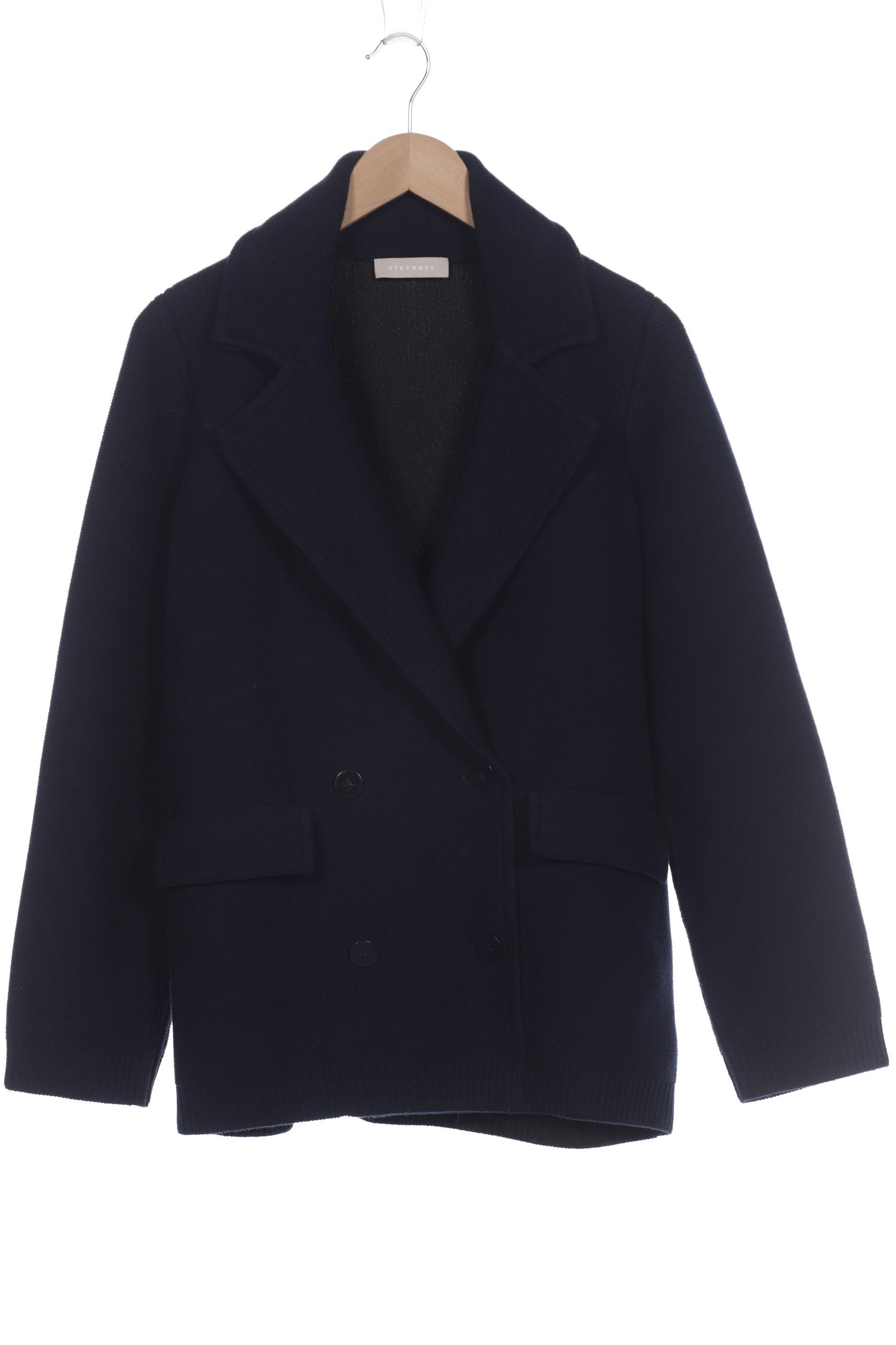 

Stefanel Damen Strickjacke, marineblau, Gr. 42