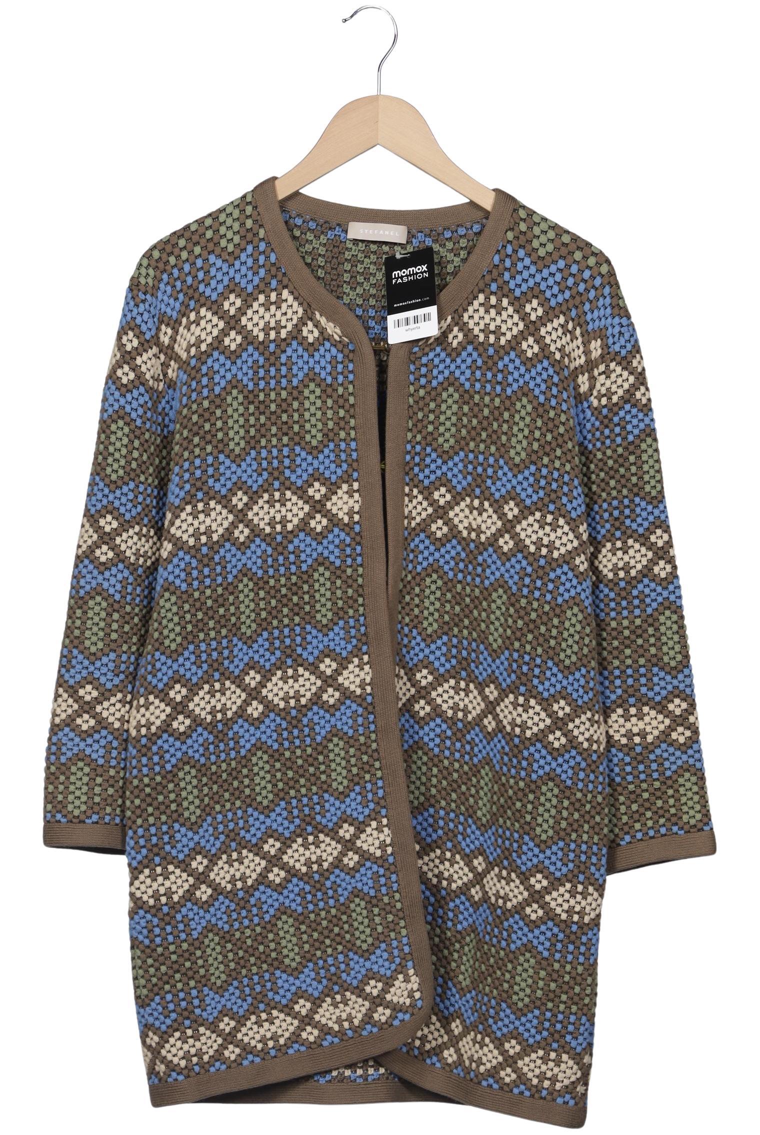 

Stefanel Damen Strickjacke, grün, Gr. 42
